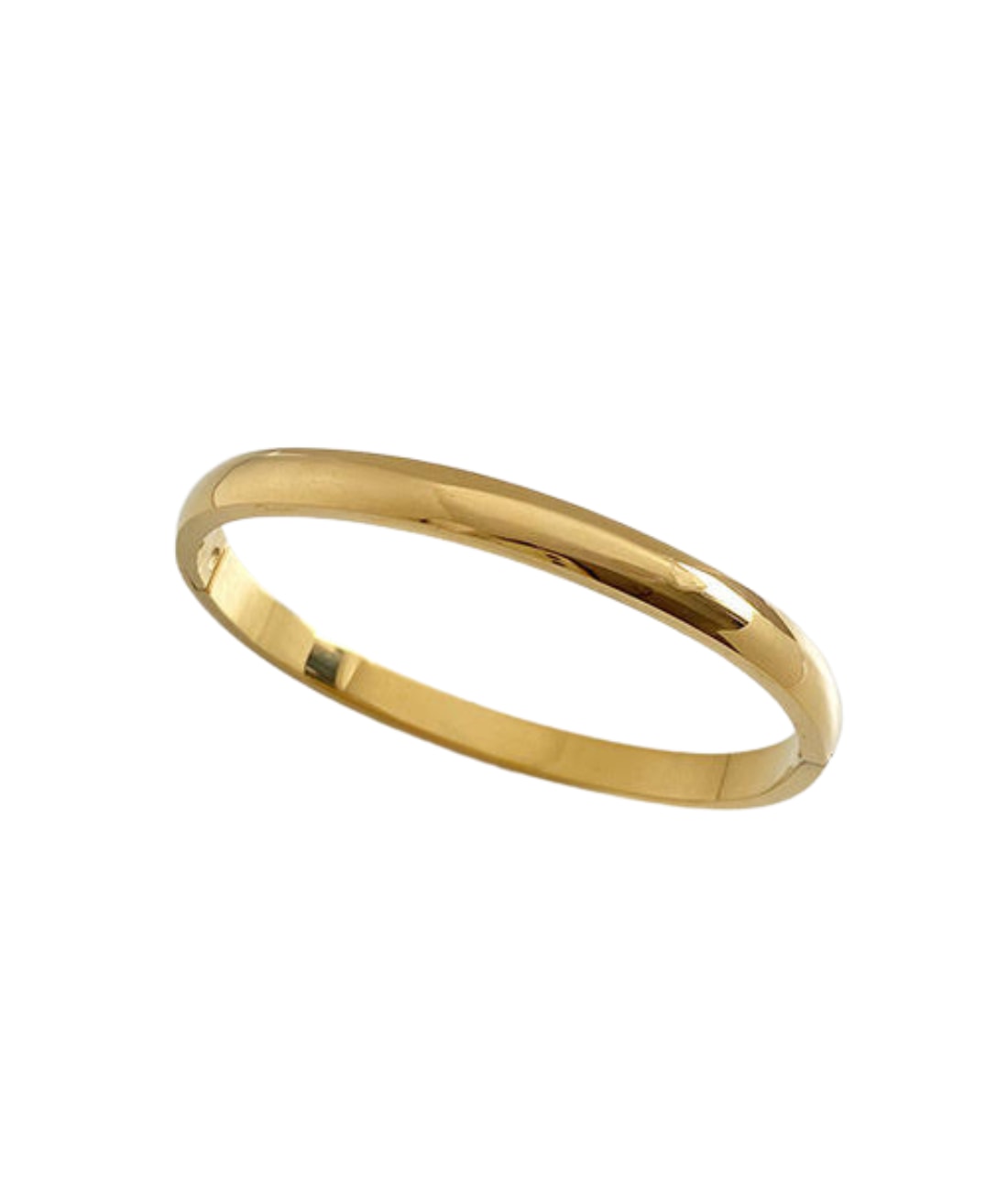 Adriana Pappas Designs Women's Gold Bangle Eight Mm In Gold