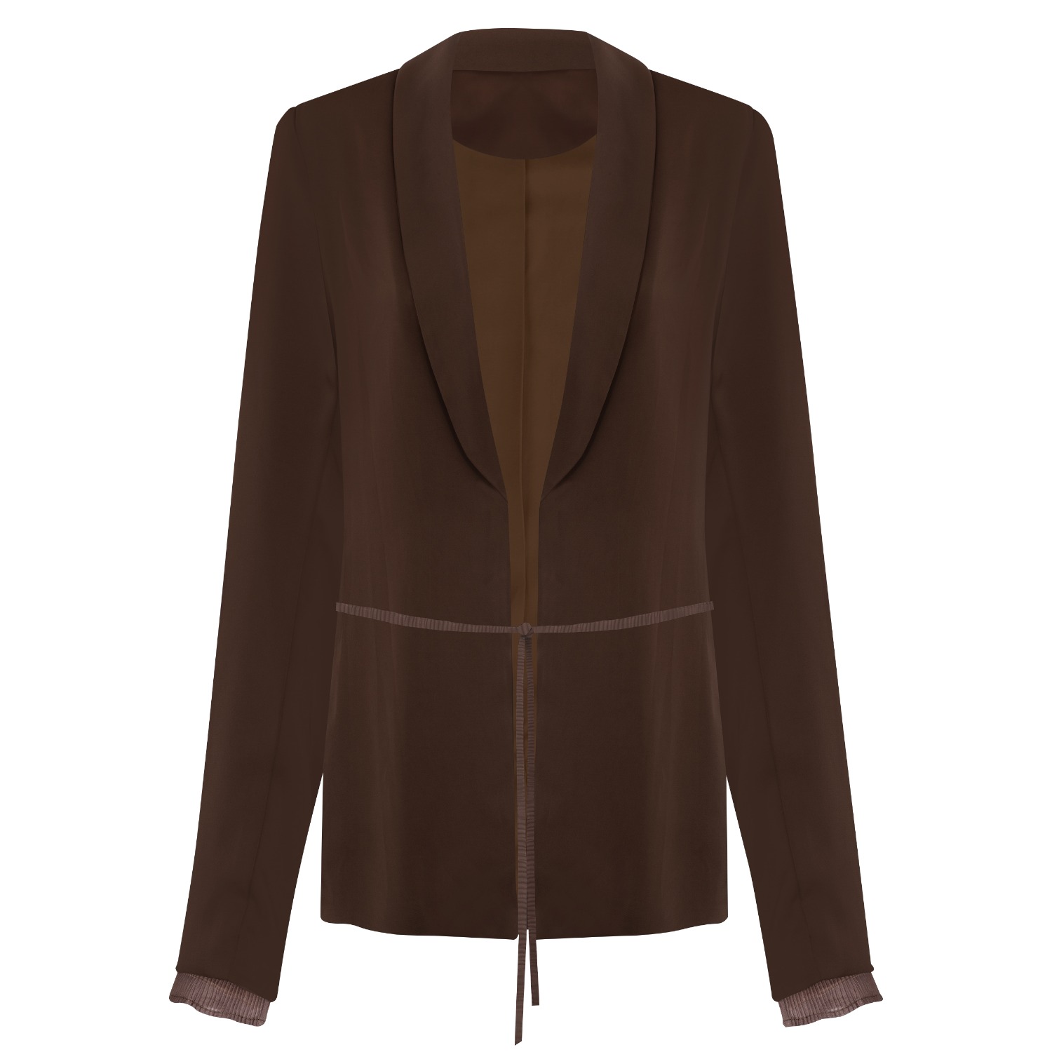 Motional Muse Women's Zoe Blazer - Brown In Brown