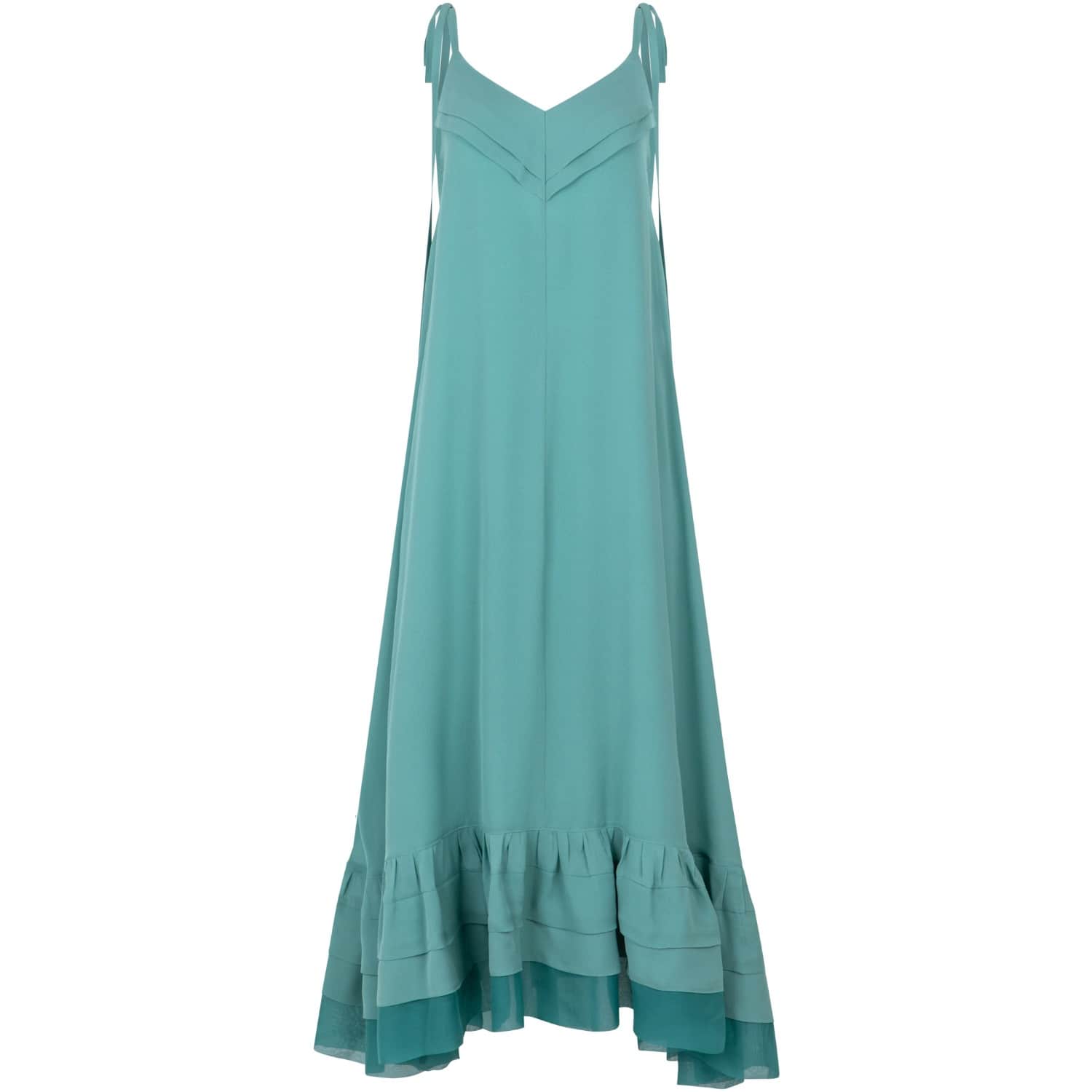 chinese dress ladies Mint Green Floral Smocked Chiffon Maternity Maxi Dress  PinkBlush