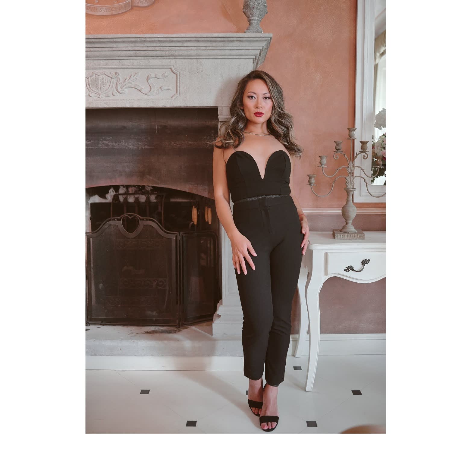 The Stretch Tailored Tuxedo Ankle Pant | Madison / Savile | Wolf