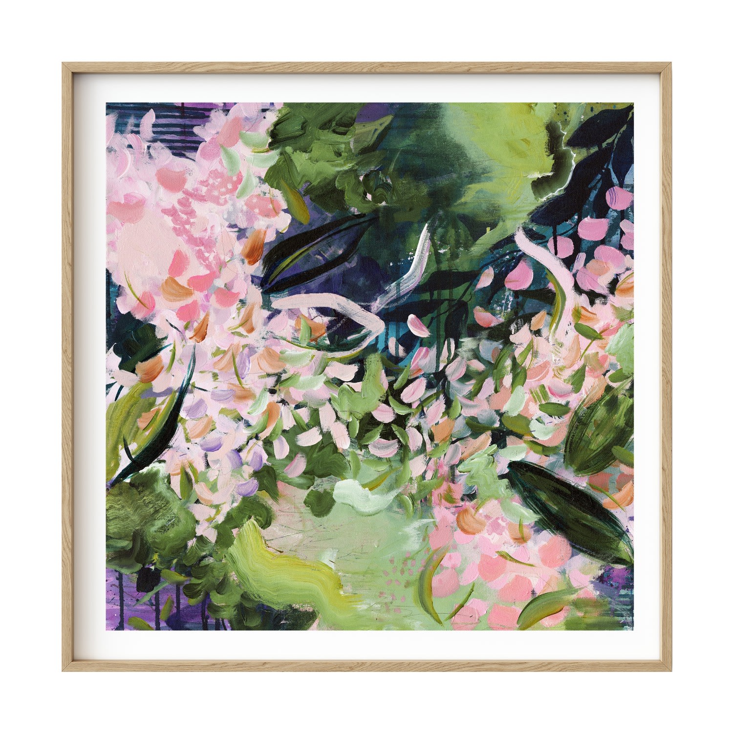 Green Dancing Willow - Limited Edition Print Jessica Slack Studio