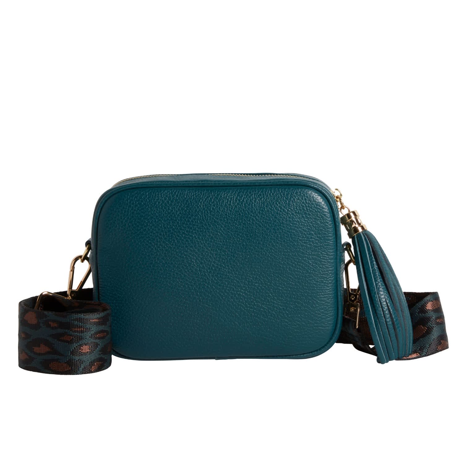 Women's Green Luca Small Crossbody Bag in Dark Teal | B & Floss