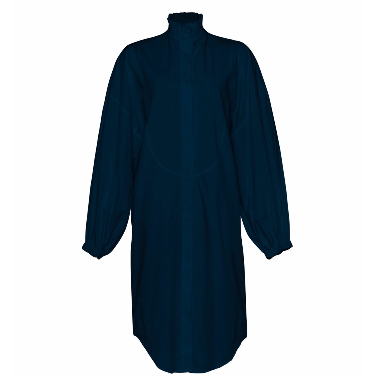 State Of Georgia Women's The Tuxedo Long Shirt Navy Blue