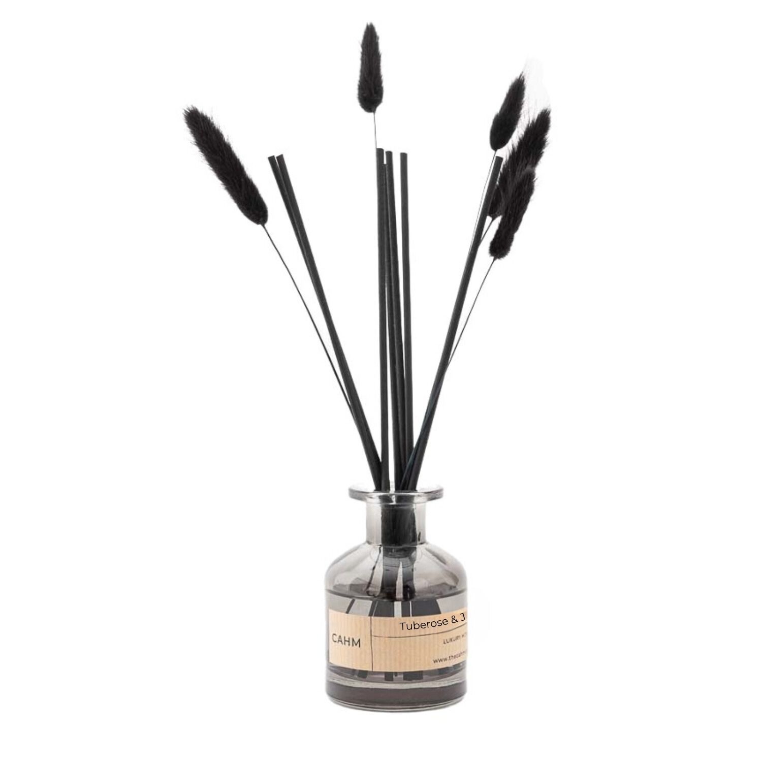 Tuberose & Jasmine Luxury Reed Diffuser - Black Cahm