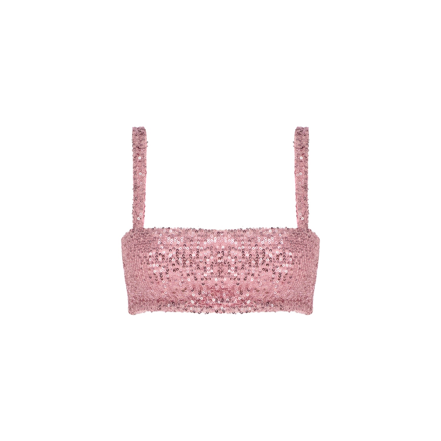 Alive New York City Women's Pink / Purple Candy Glow Crop Top