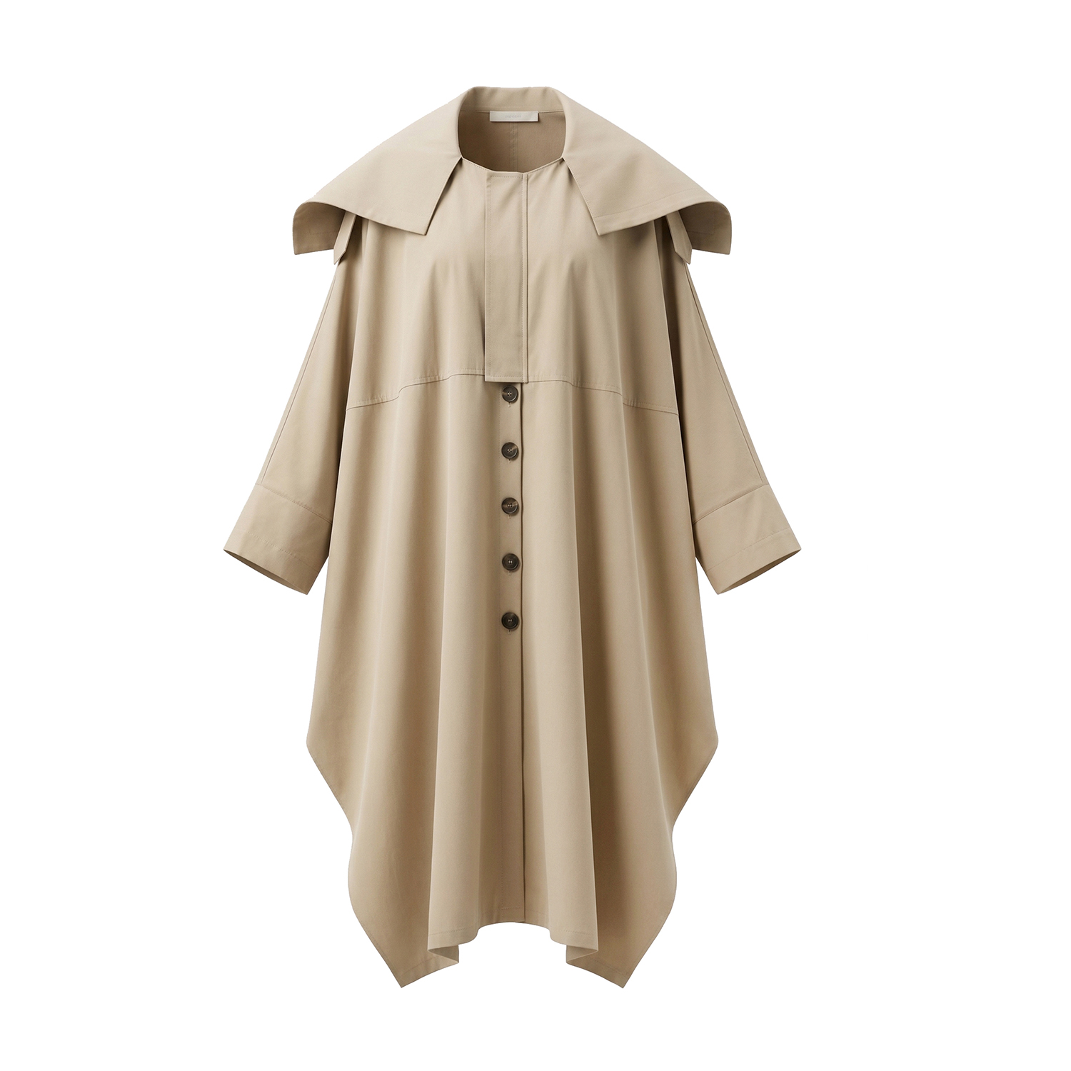 Wing Coat Oversized Cocoon-Shaped Trench Coat | Belsize25 | Wolf