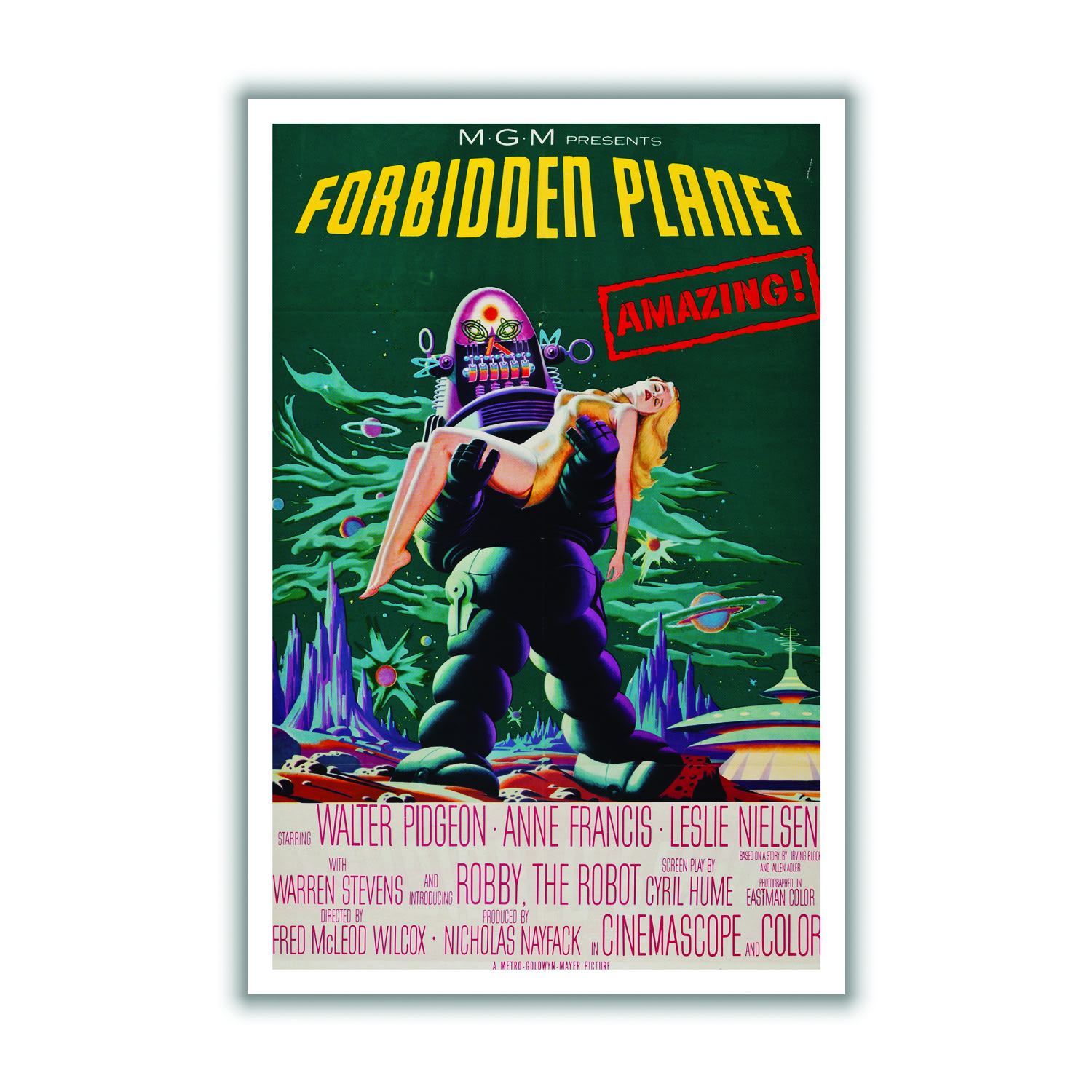 Forbidden Planet A2 420 X 594Mm Stanley Print House