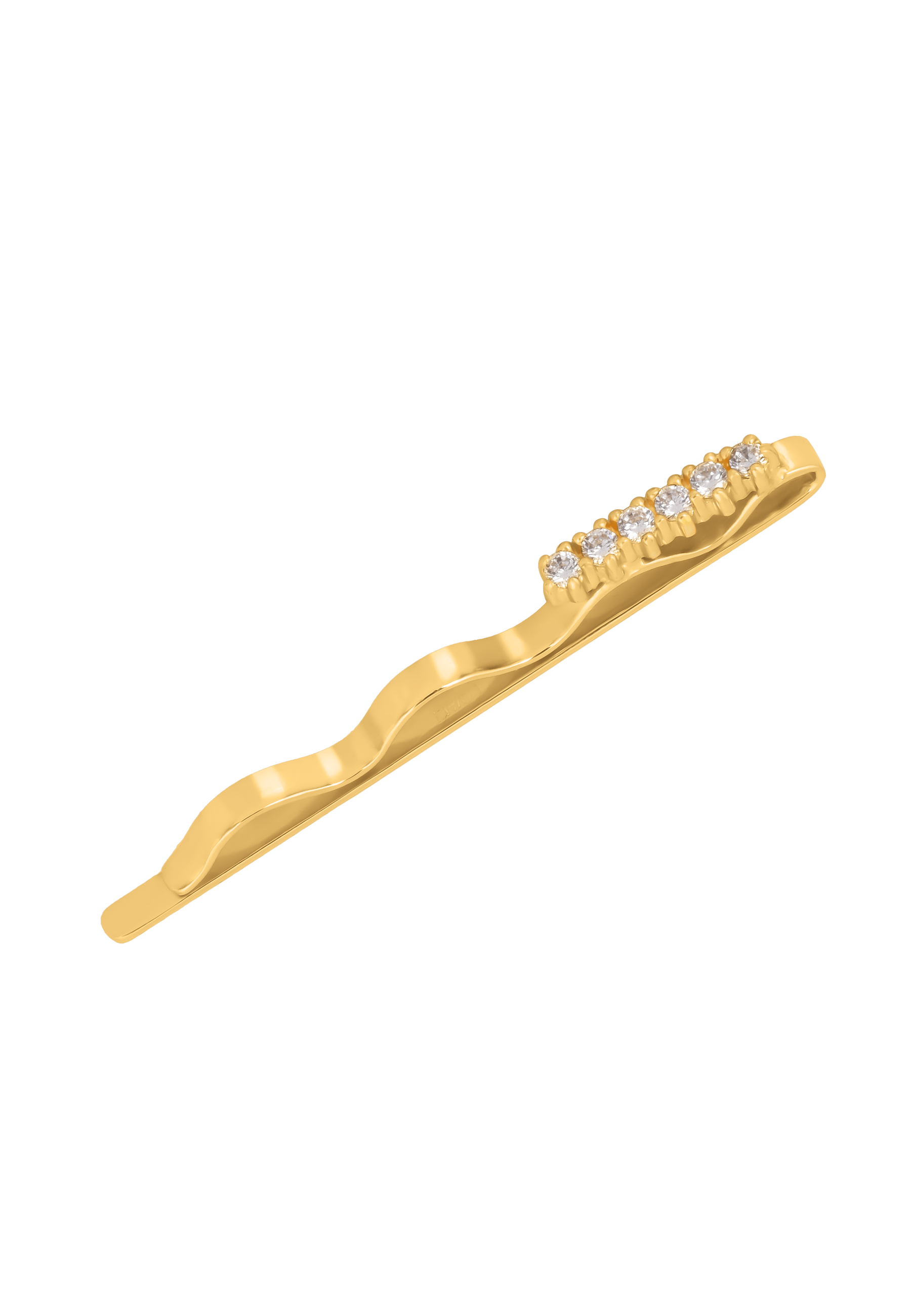 Women’s Gold / White Helia Pearl Hairpin Lavani Jewels