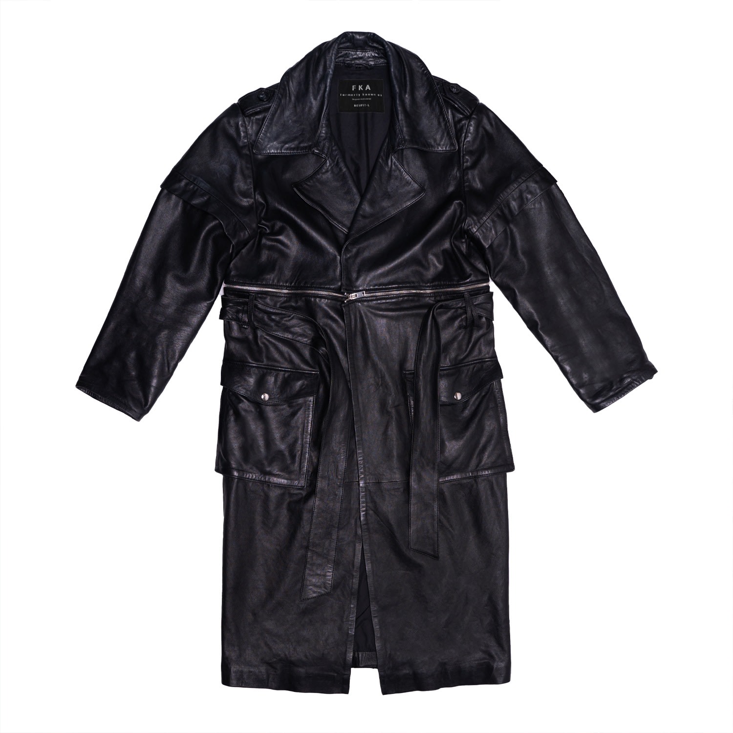 Men’s Black The Nappa Trench Small Formerly Known as