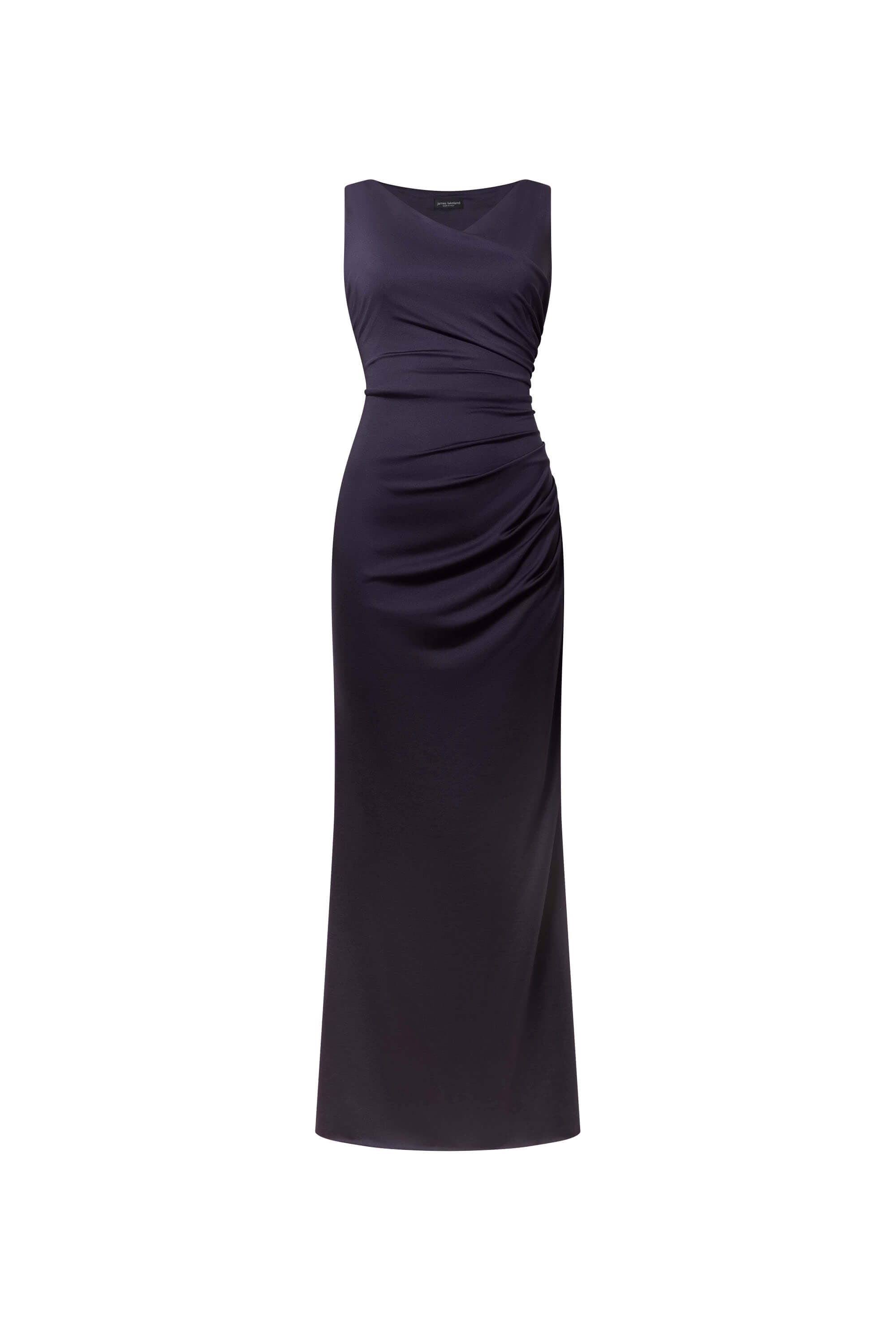 formal dresses lakeland Navy Sleeveless Gathered Maxi Dress | James SpringClean