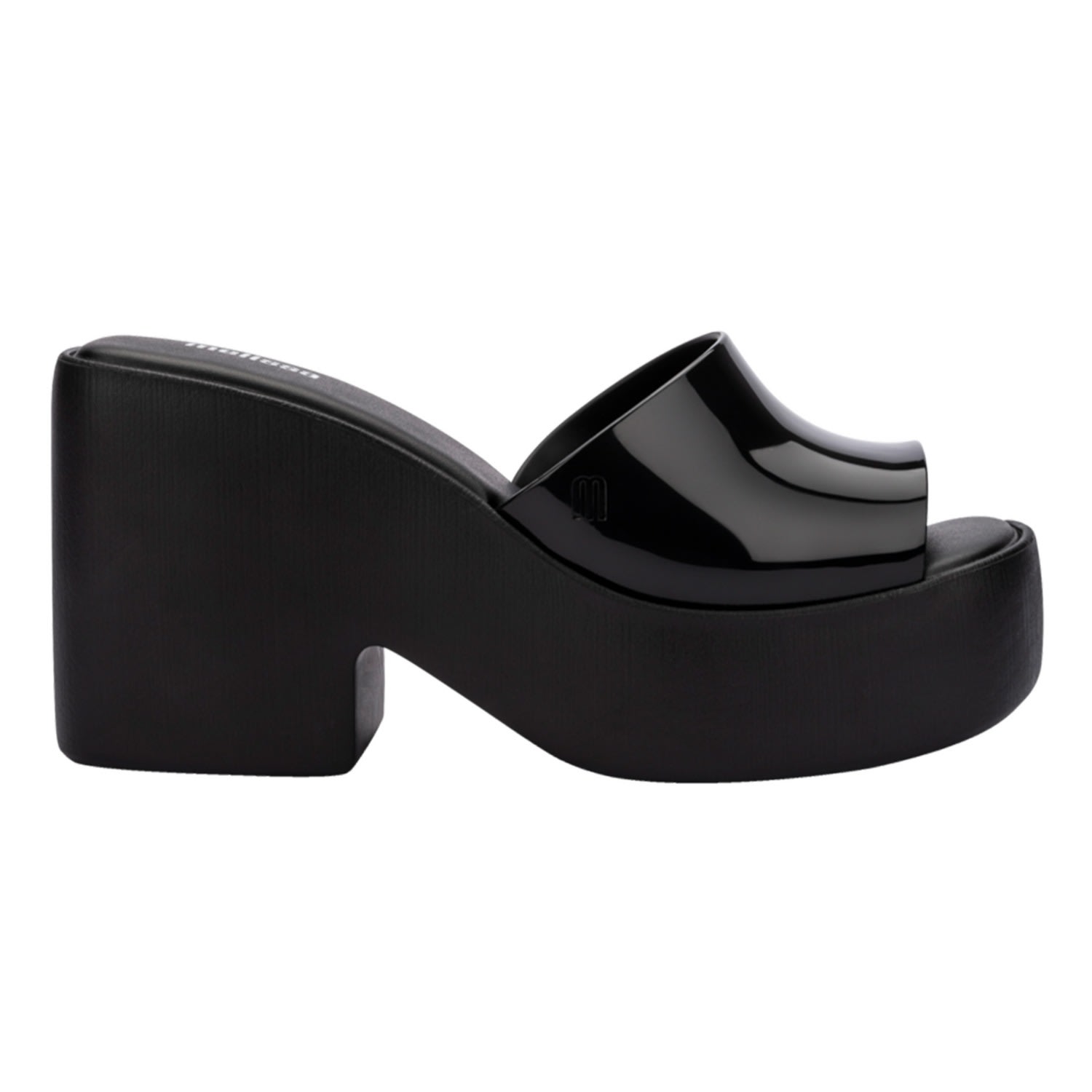 Melissa Women's Posh Mule - Black In Black