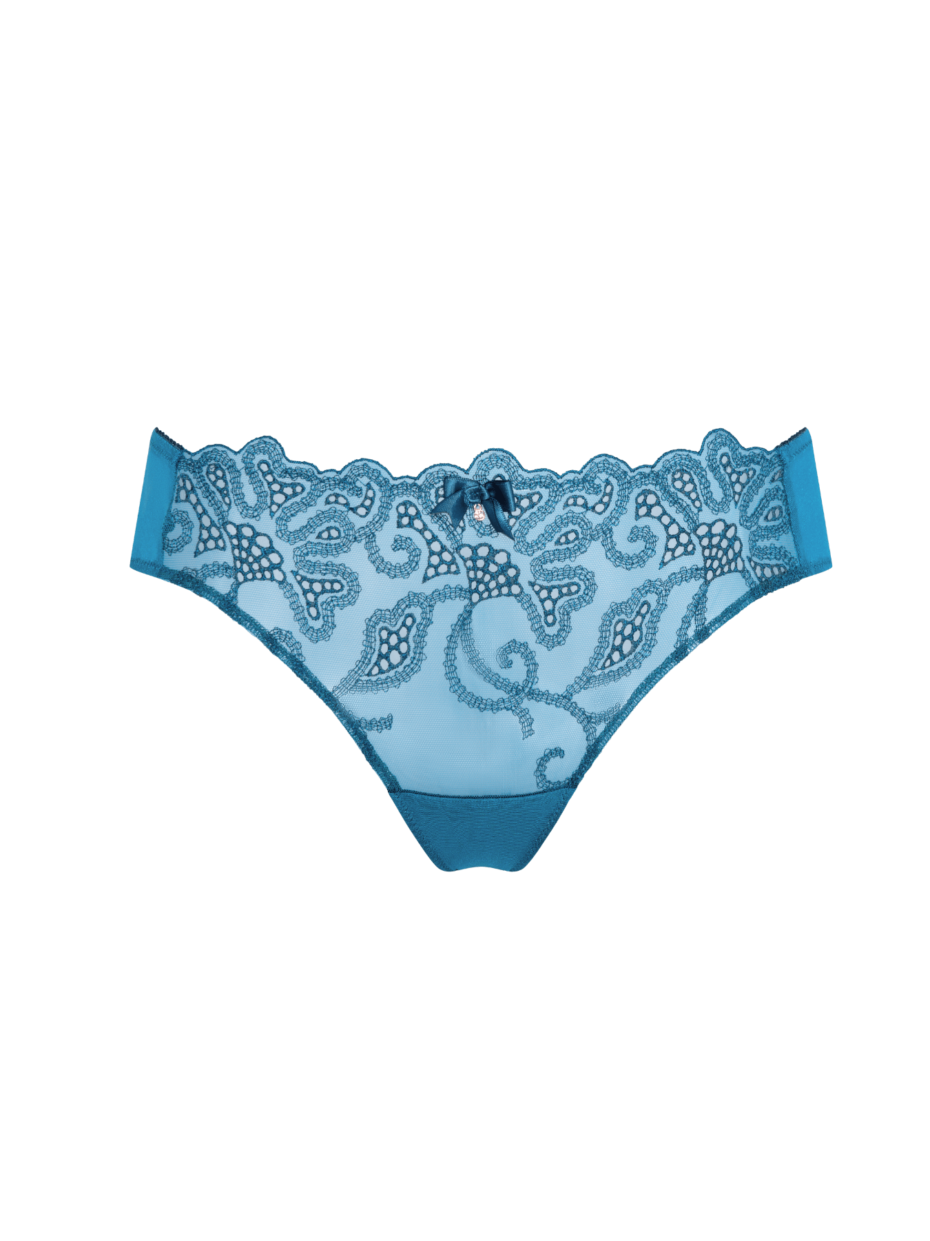 Women’s Blue Nixie Full Brief Extra Large Bonbon Lingerie