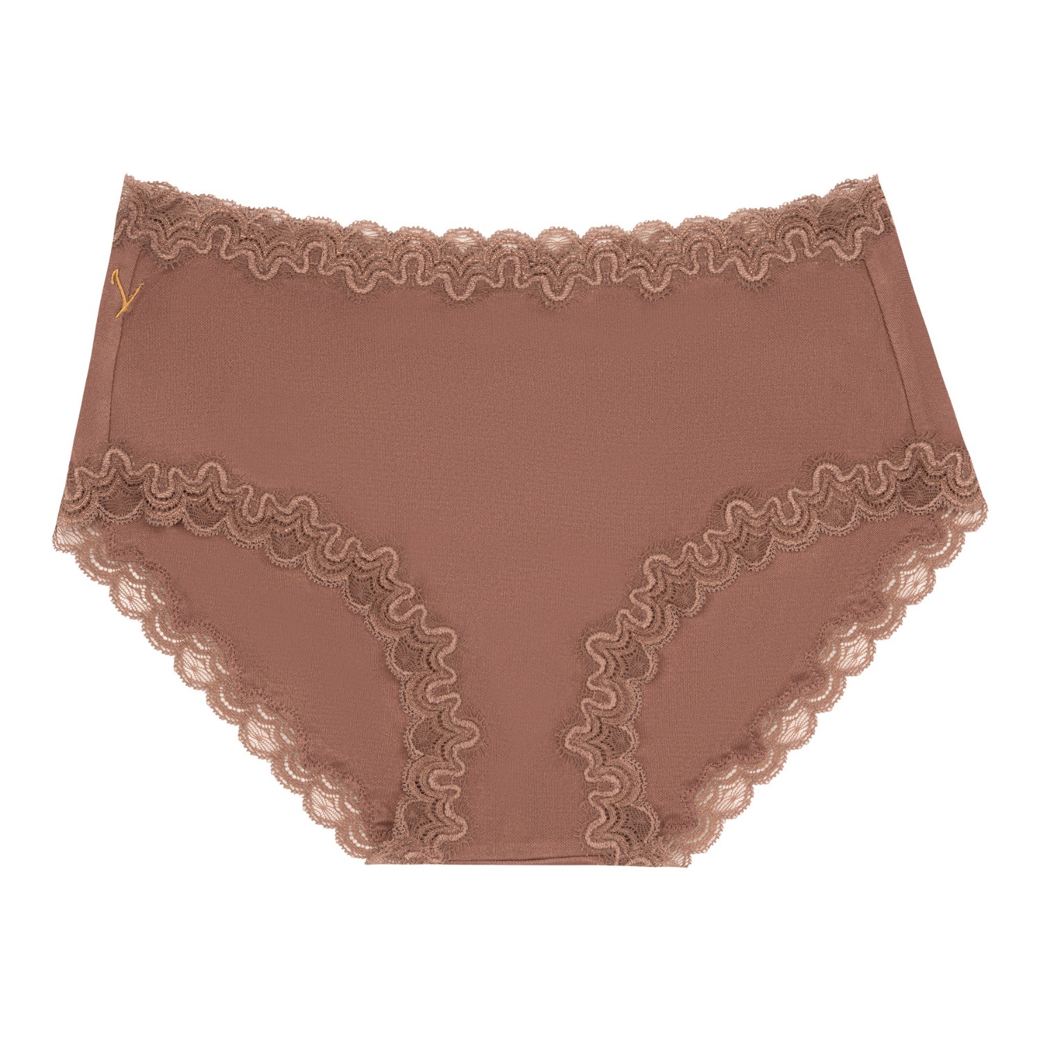 Uwila Warrior Women's Brown Soft Silk Briefs - Toffee In Brown