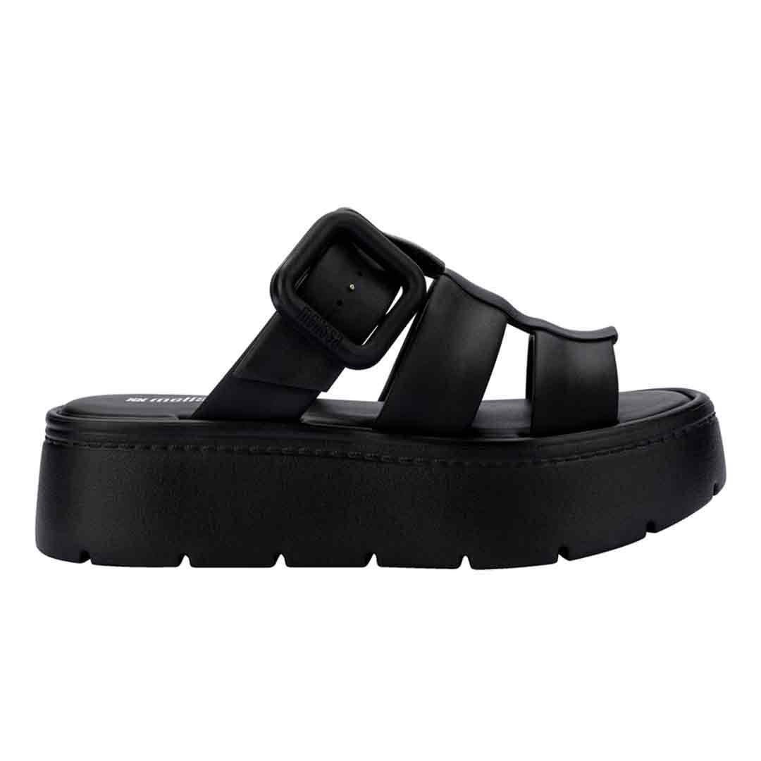Pump Platform Sandal - Black | MELISSA | Wolf & Badger