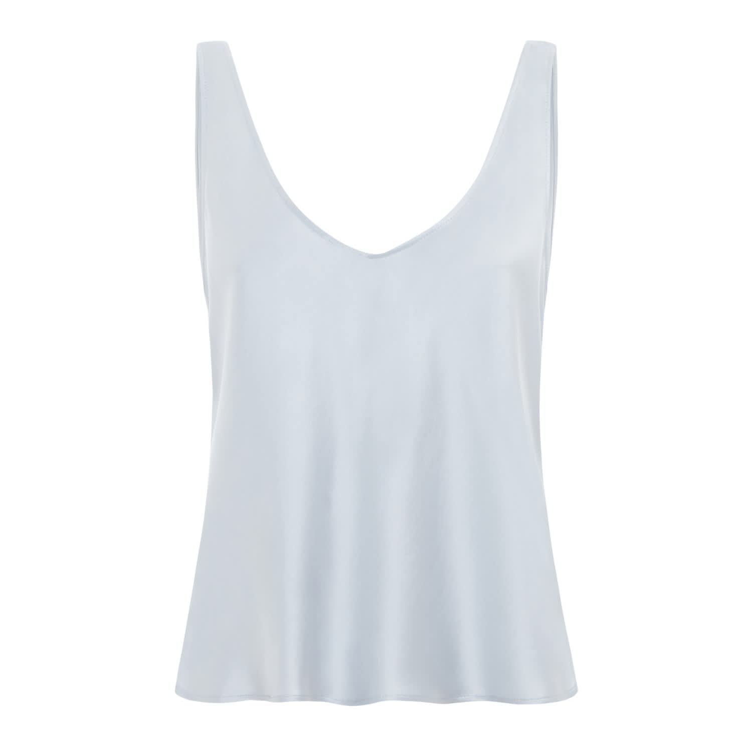 silver camisole