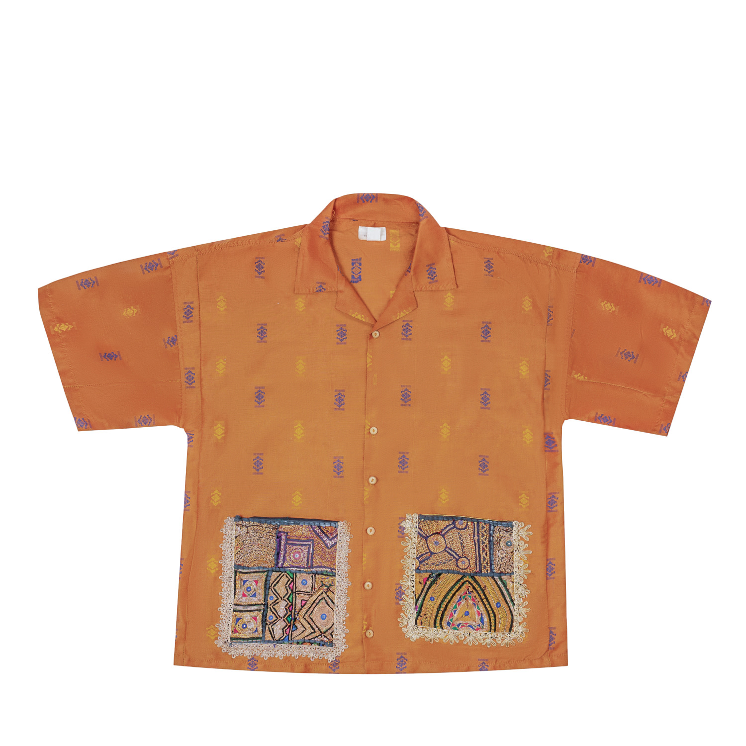 Women’s Yellow / Orange Fasal E-Bahar Shirt Medium Collected Xx