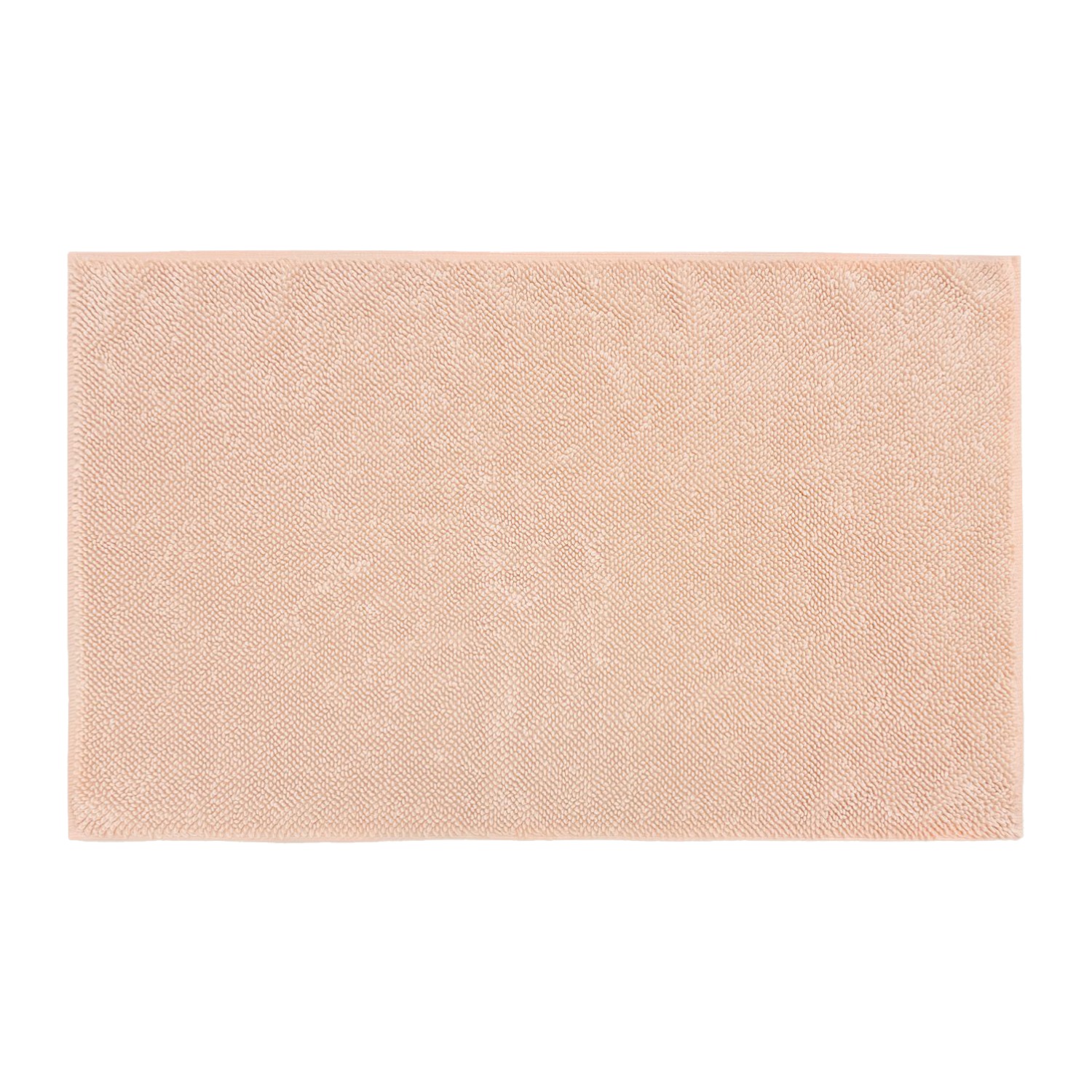 Misona Loop Organic Cotton Bath Mat - Blush Pink