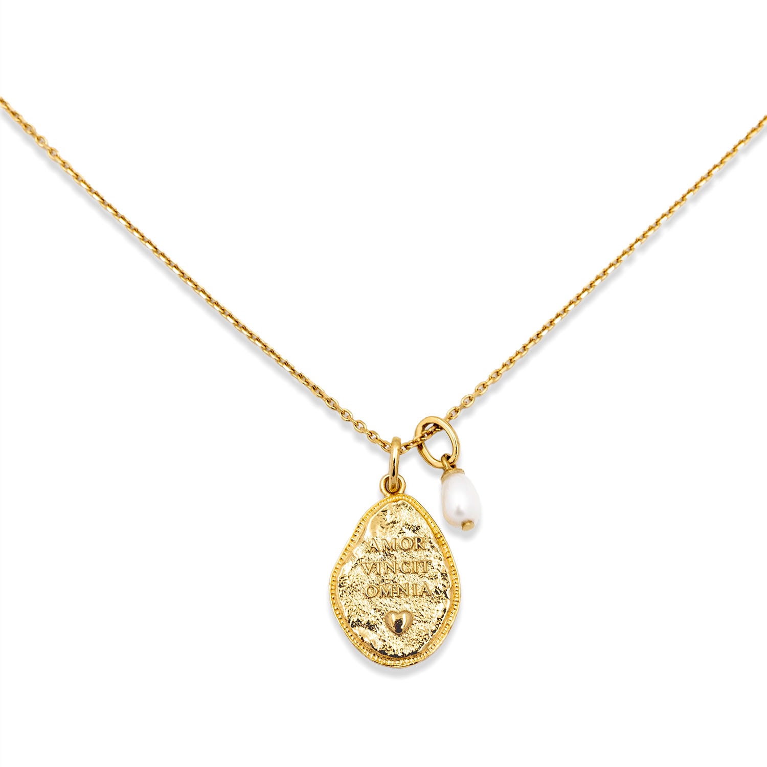 Women’s Verona Necklace In Gold Vermeil With Pearl Culaje