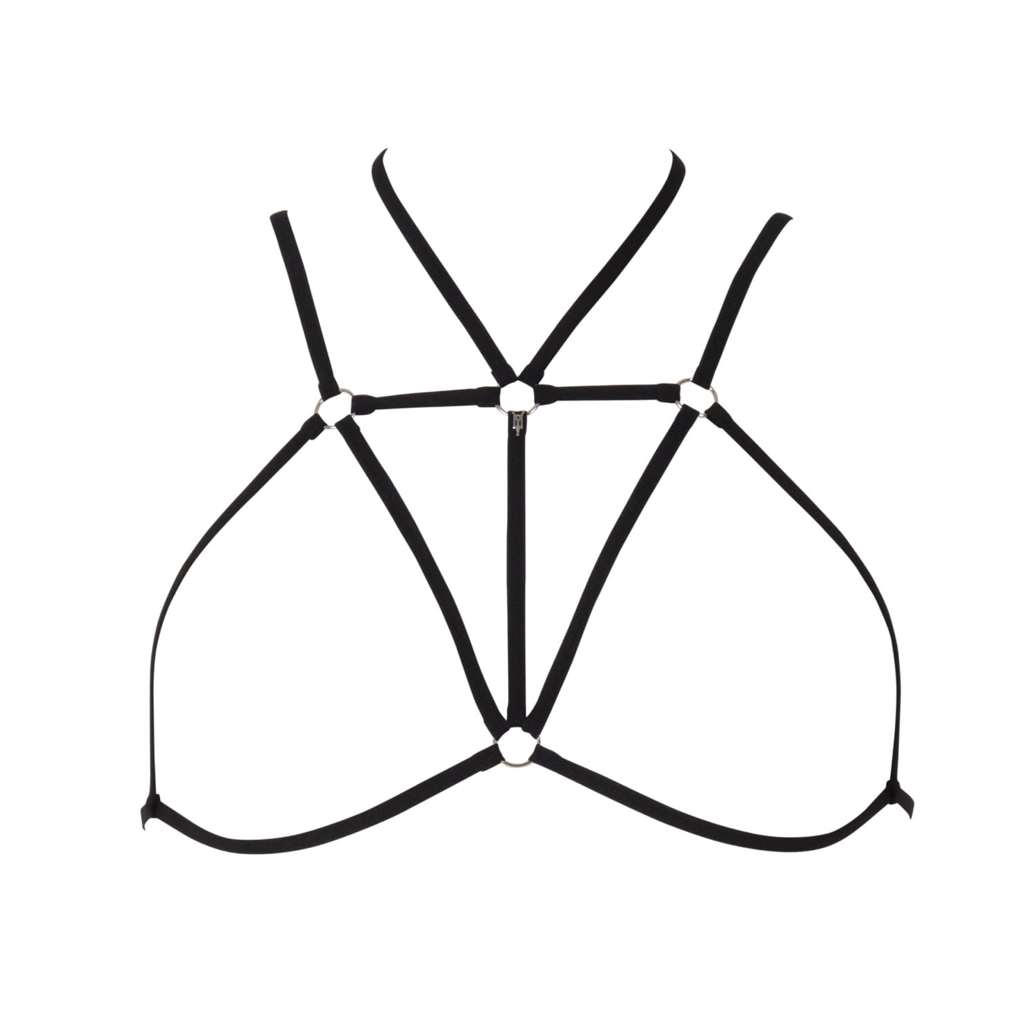 Women's Black Alphard Bra Strap Harness | One Size | My Mokondo