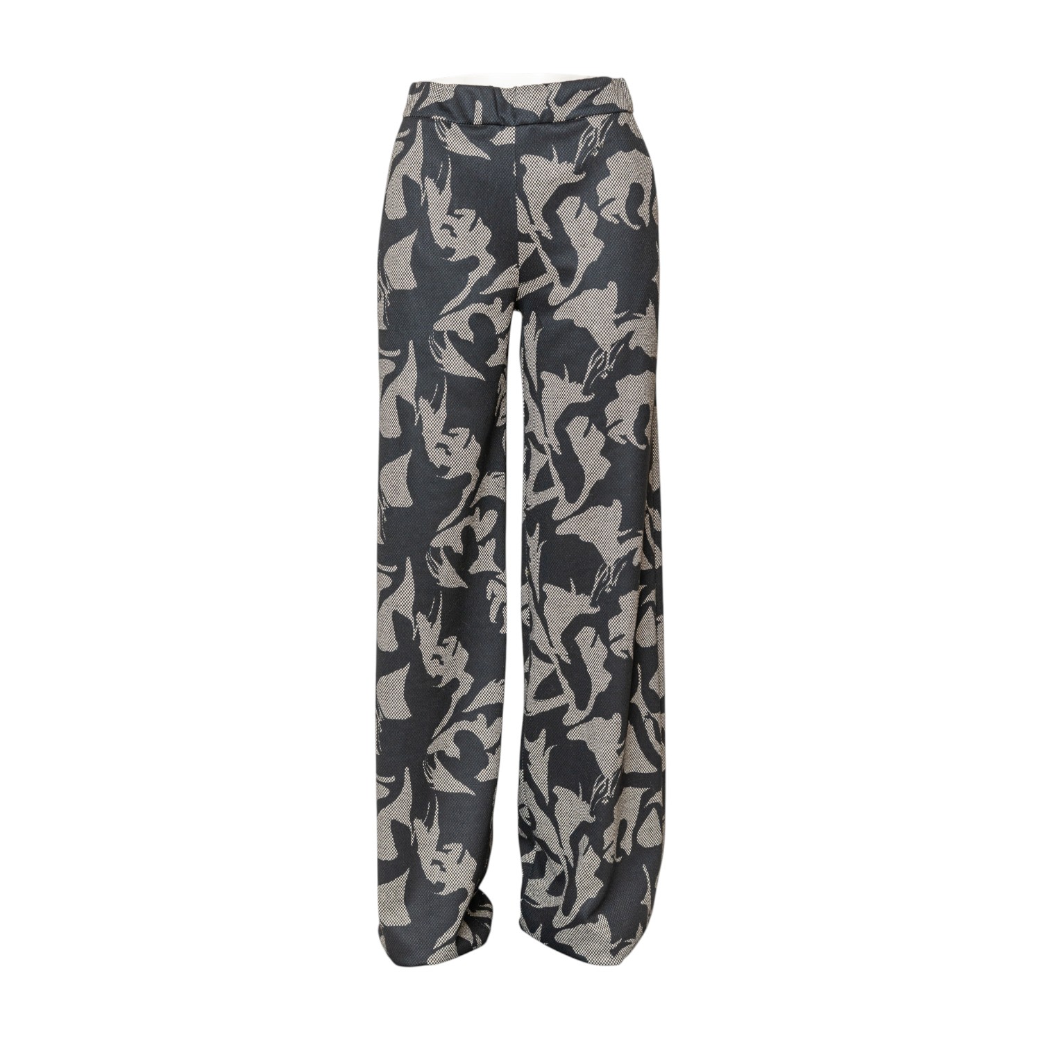 Artista Women's Black / Grey Tracey Palazzo Pants In Multi
