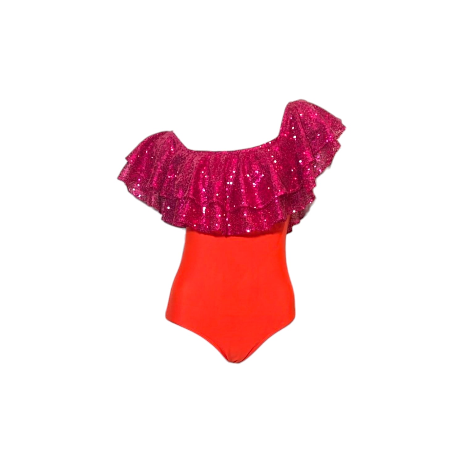 Julia Clancey Women's Pink / Purple Rara Raspberry Tigre Sequin Swim Suit In Pink/purple