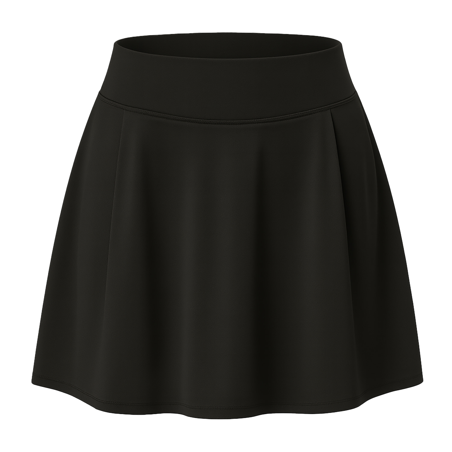 Hrmn8 Women's Black Pleated Tennis Skirt In Black