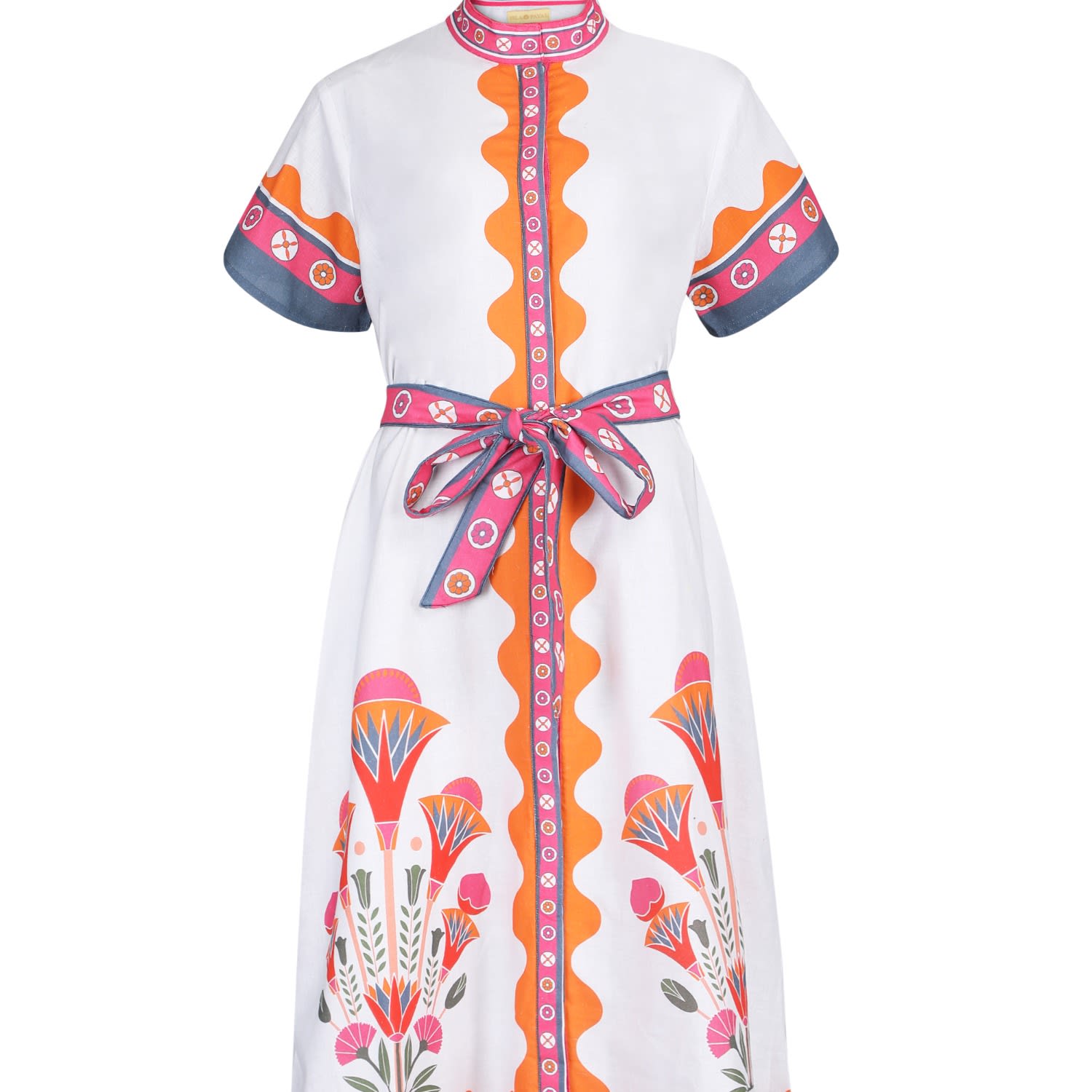Islapayal Women's Sydney Shirtdress In White