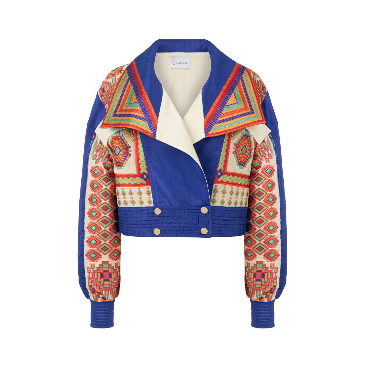 Women's Blue Radia Jacket. | Large | Saint Ones