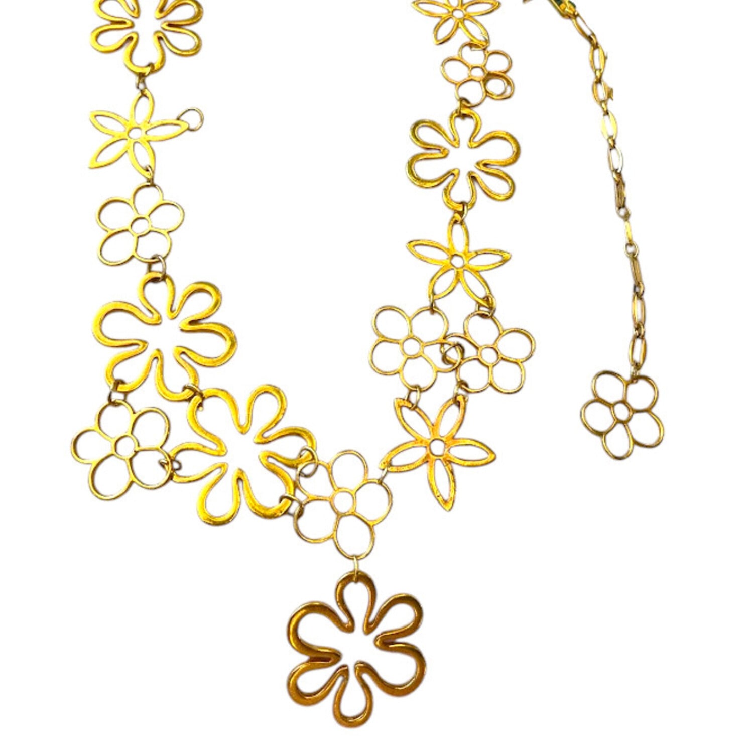 Sibylla Delphica Women's Gold Floral Necklace - Lelani