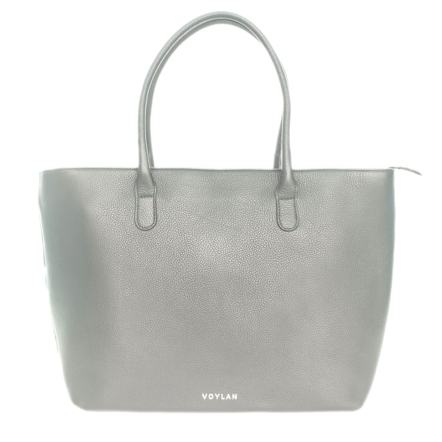 light grey tote