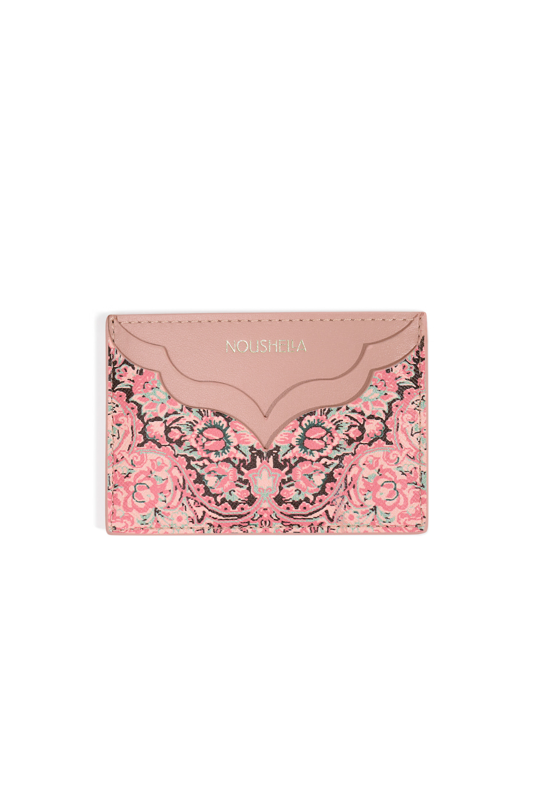 Noushella Women's Pink / Purple Anima Card Holder In Blush