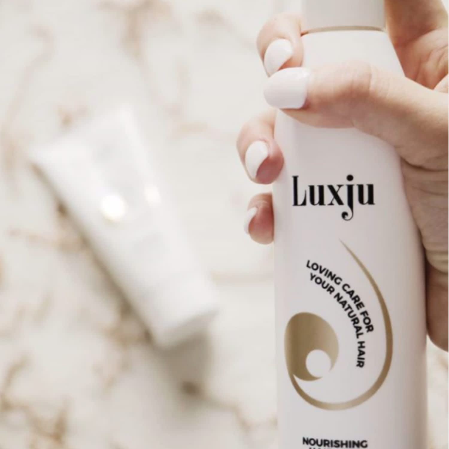 Curly Hair Nourishing Frizz Control Oil Luxju Natural Hair