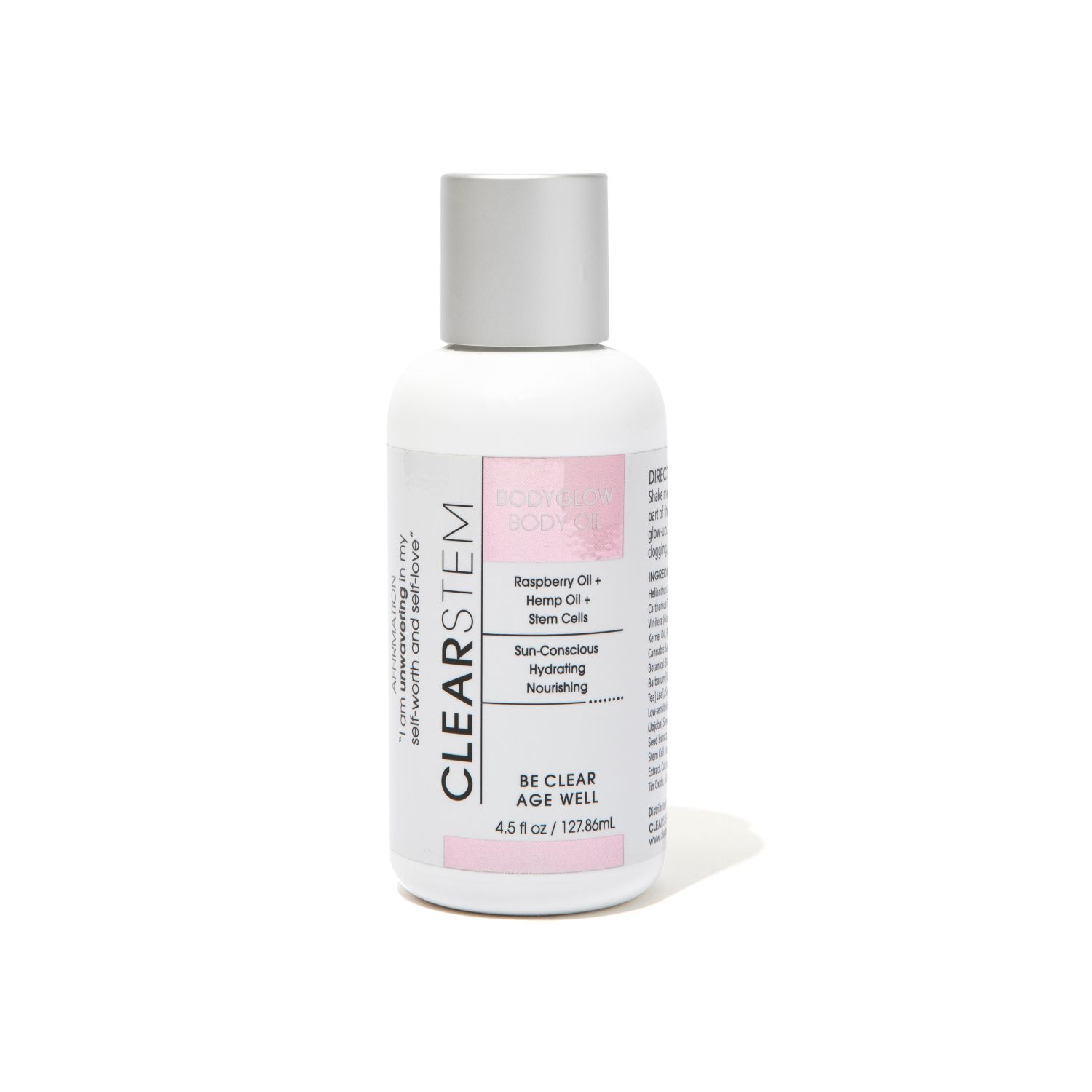 Clearstem Skincare Brown Bodyglow Stem Cell Body Oil In Brown