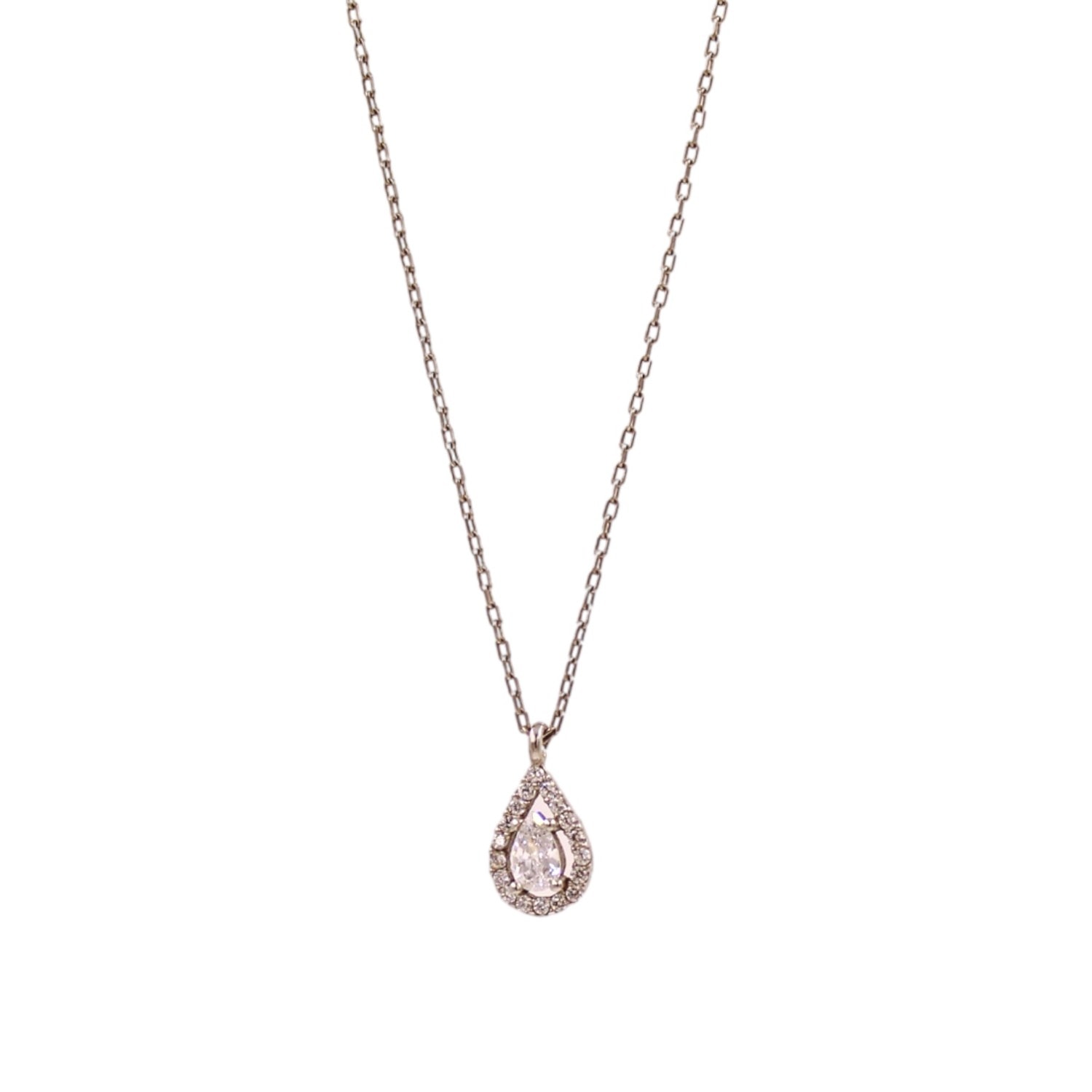 1610istanbul Women's Grey Maiden Tower Necklace In Gray