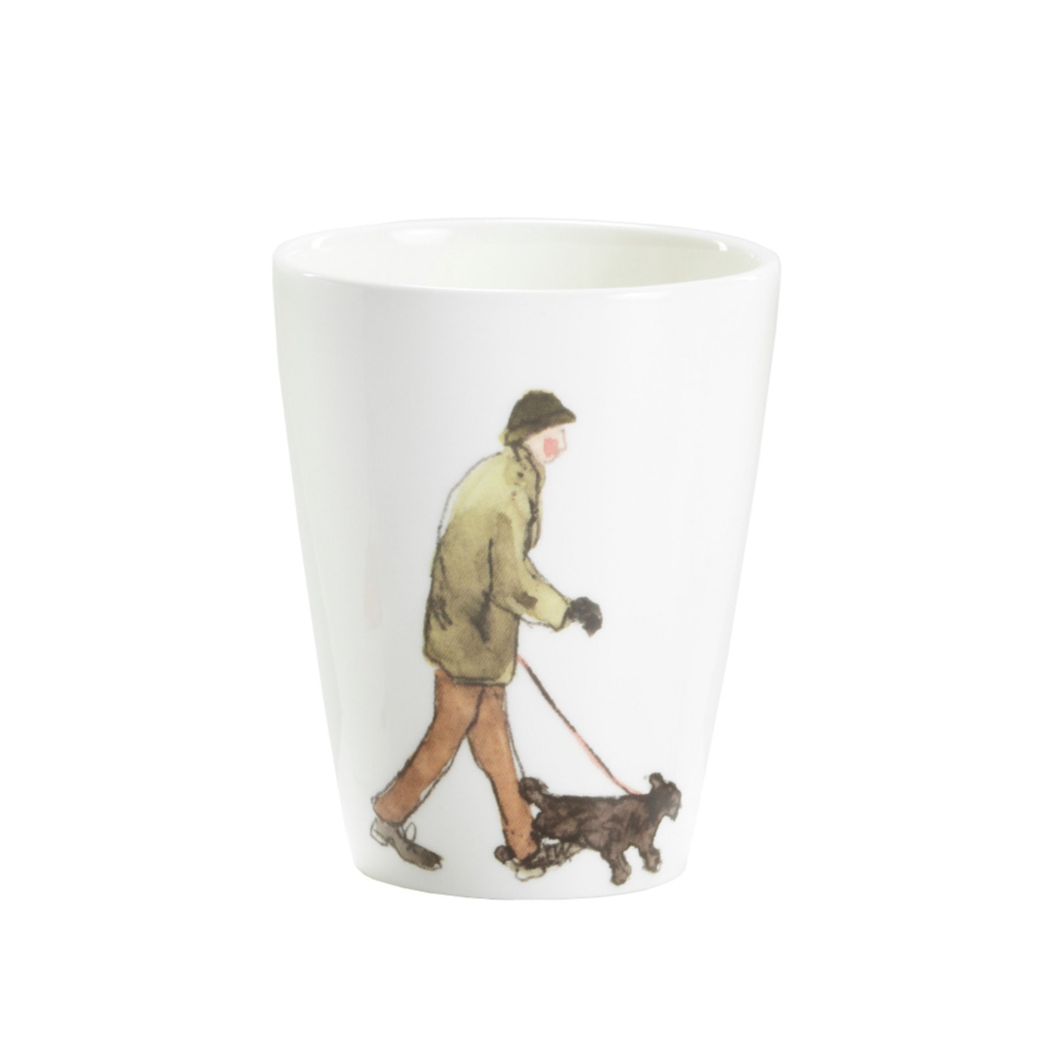 Man And Dog Beaker Helen Beard