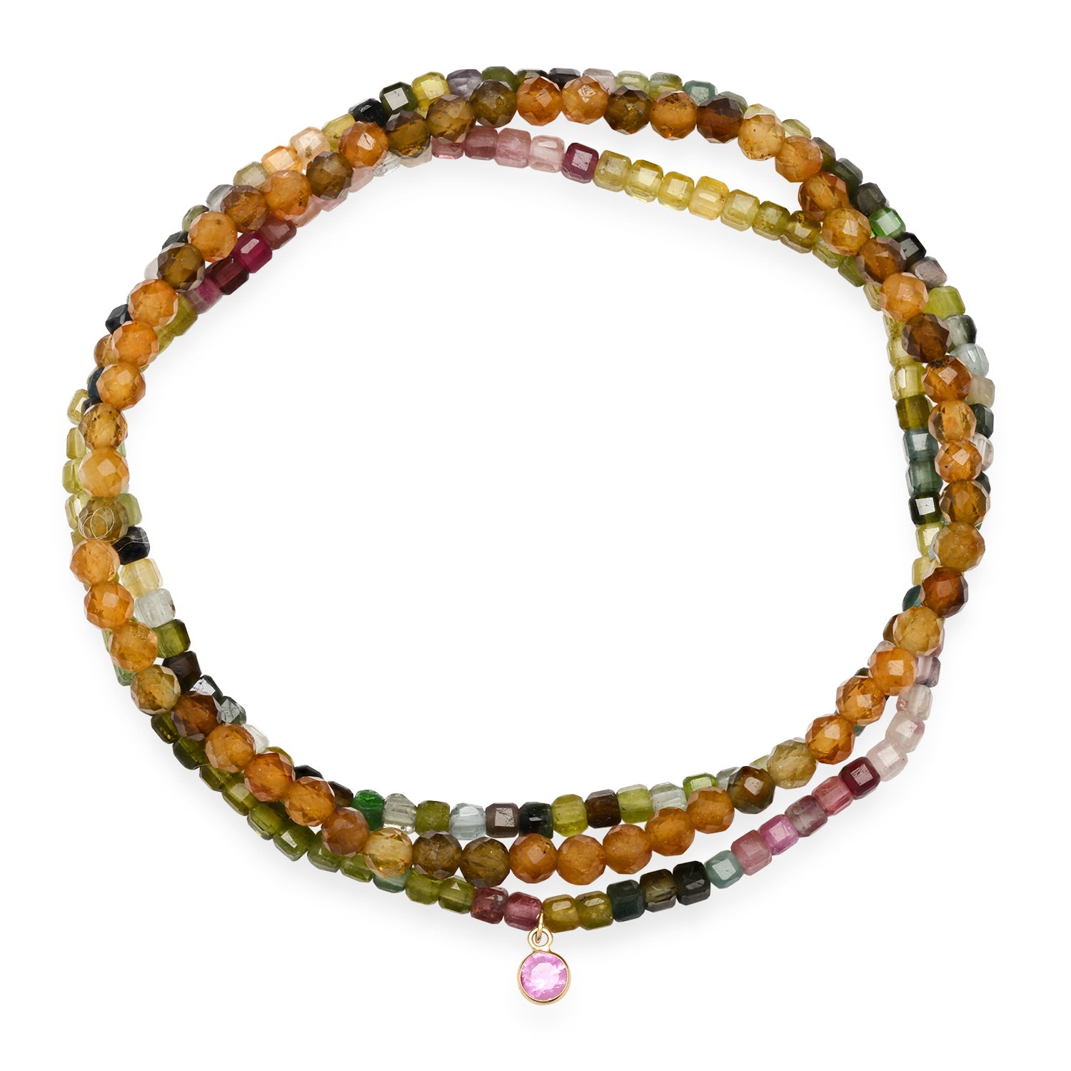 Soul Journey Jewelry Women's Yellow / Orange Inspiration Tourmaline Bracelets In Yellow/orange