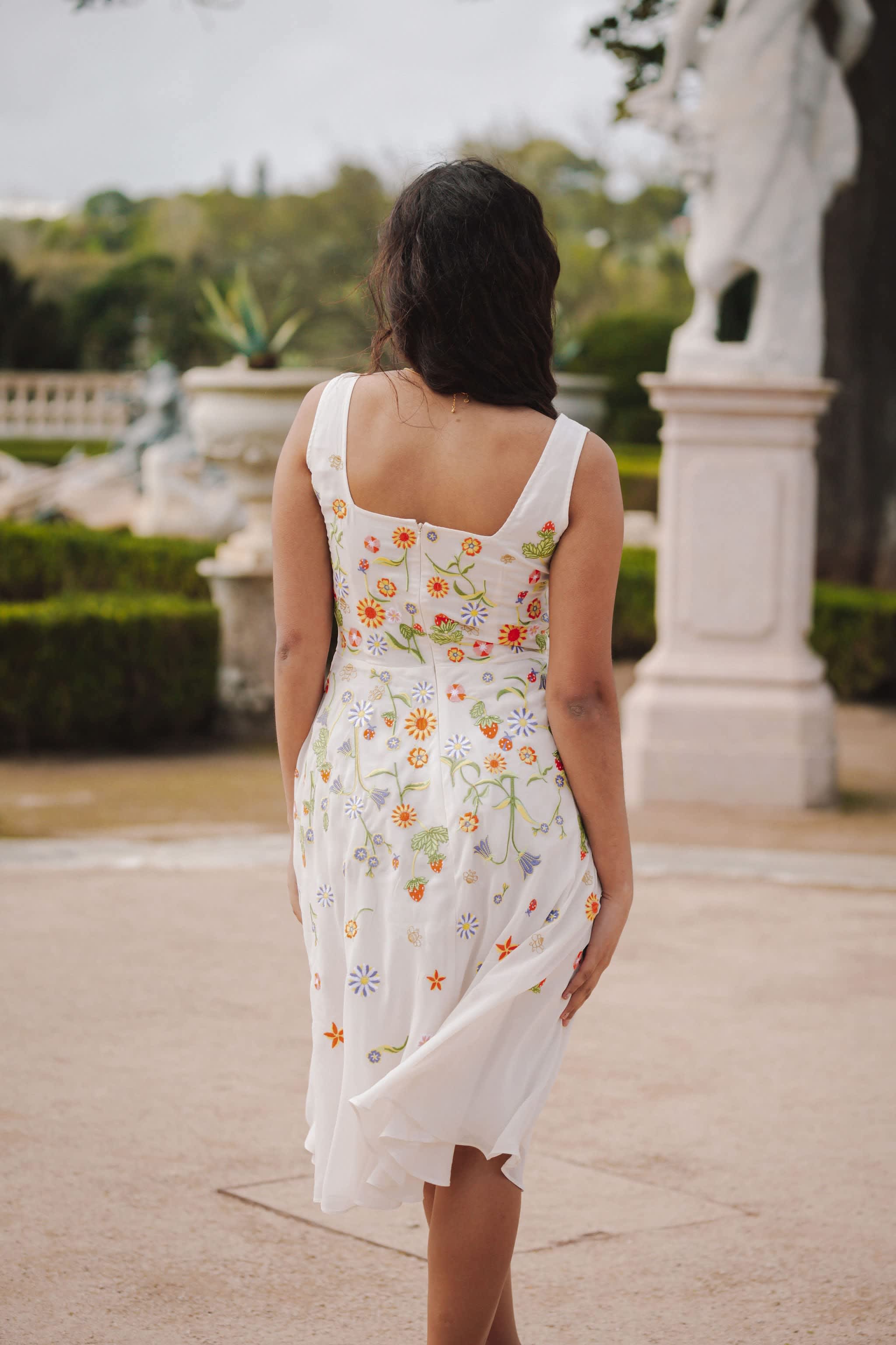 floral summer dress