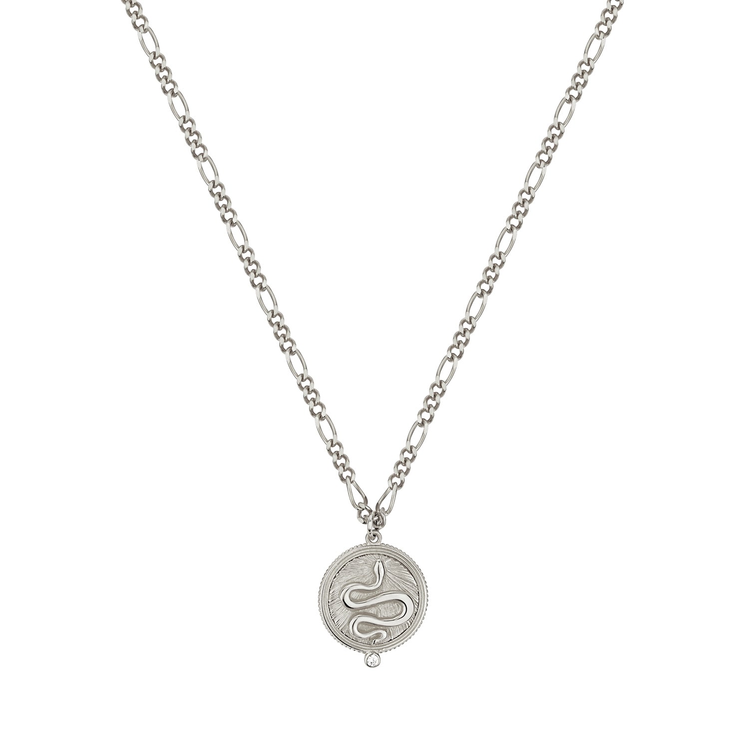 Zoe And Morgan Women's Wisdom Necklace Silver