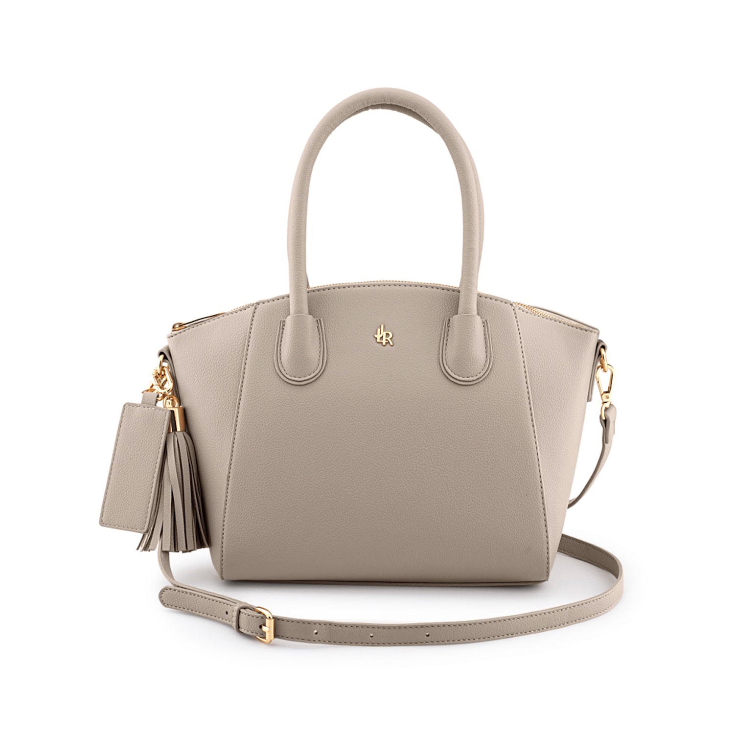 Women’s Neutrals Zander Midi Top Handle Bag - Taupe Jlr London