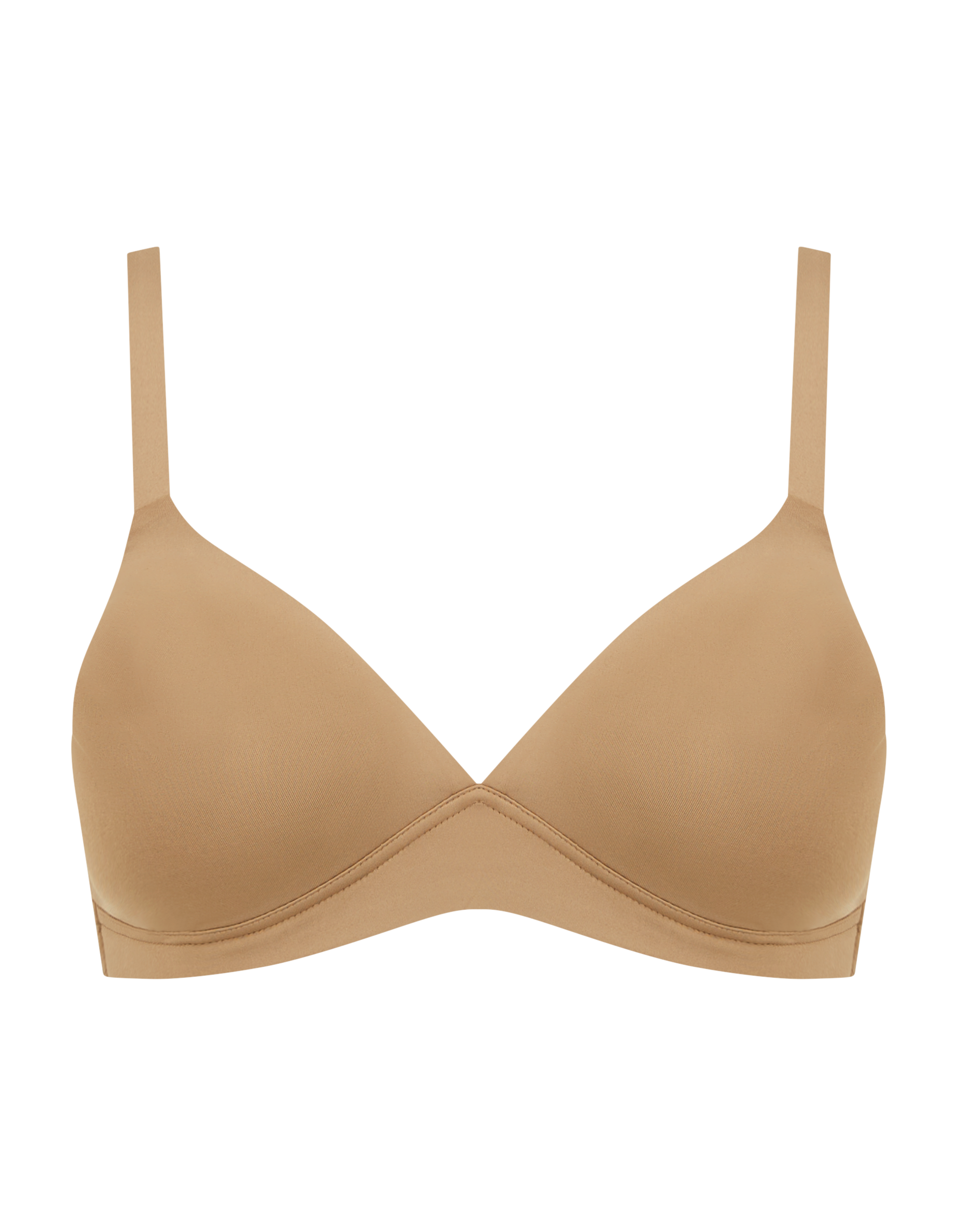 NUDEA WOMEN'S NEUTRALS STRETCH EASY DOES IT BRALETTE - TAUPE