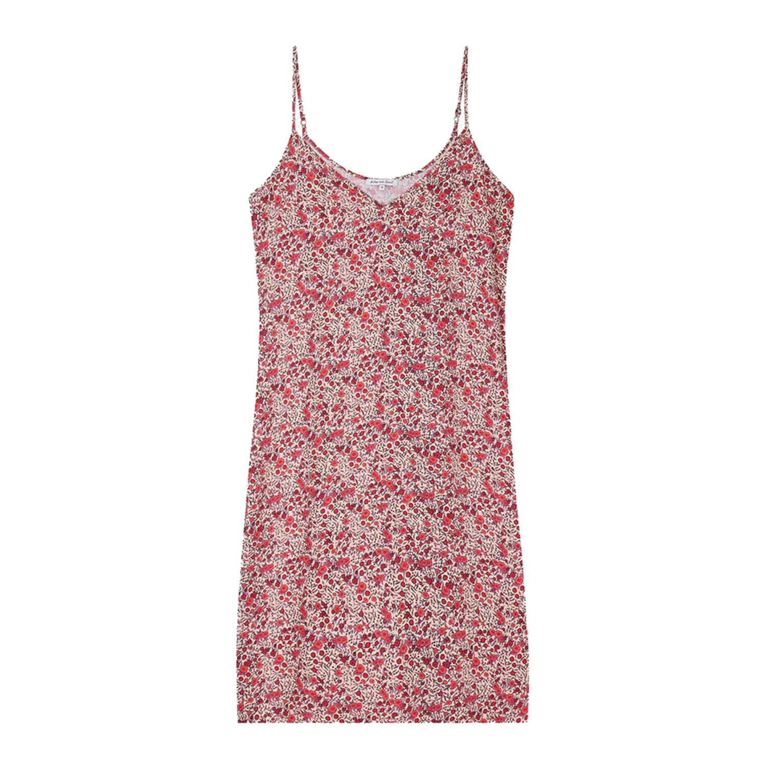 women's pink / purple / red rosie nightie aster slip dress - pink small lily and lionel