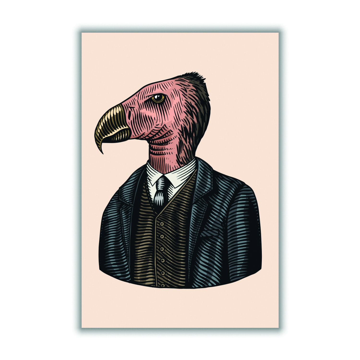 Rose Gold Mr. Condor Xxs Stanley Print House