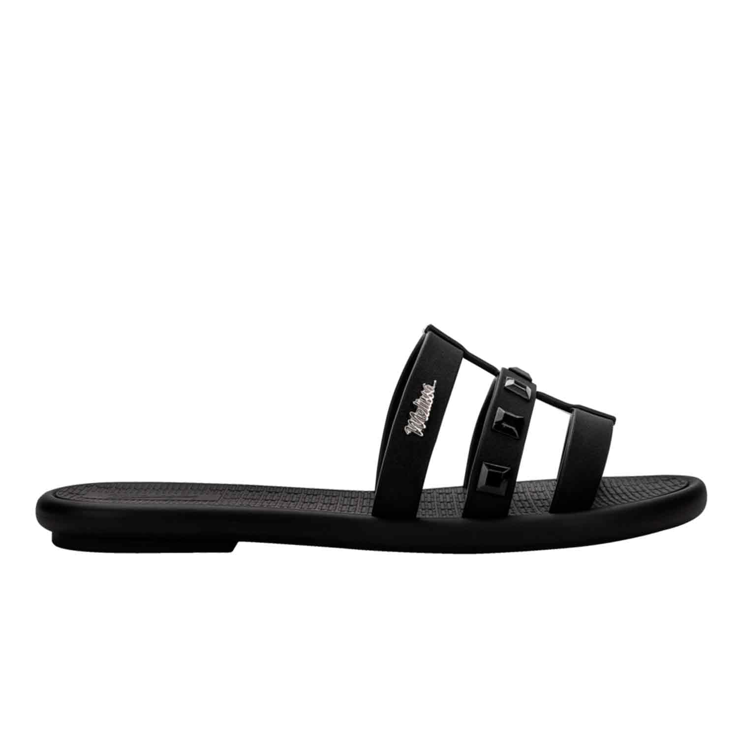 Melissa Women's Sun Atlantis Slide - Black In Black