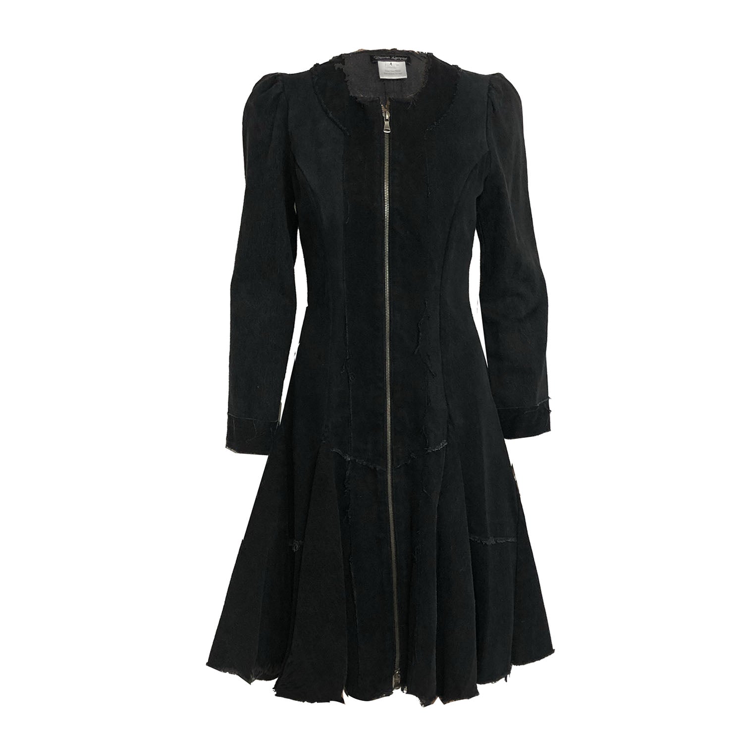 Deborah Lindquist Eco Lifestyle Women's Black Zelda Denim Coat In Black