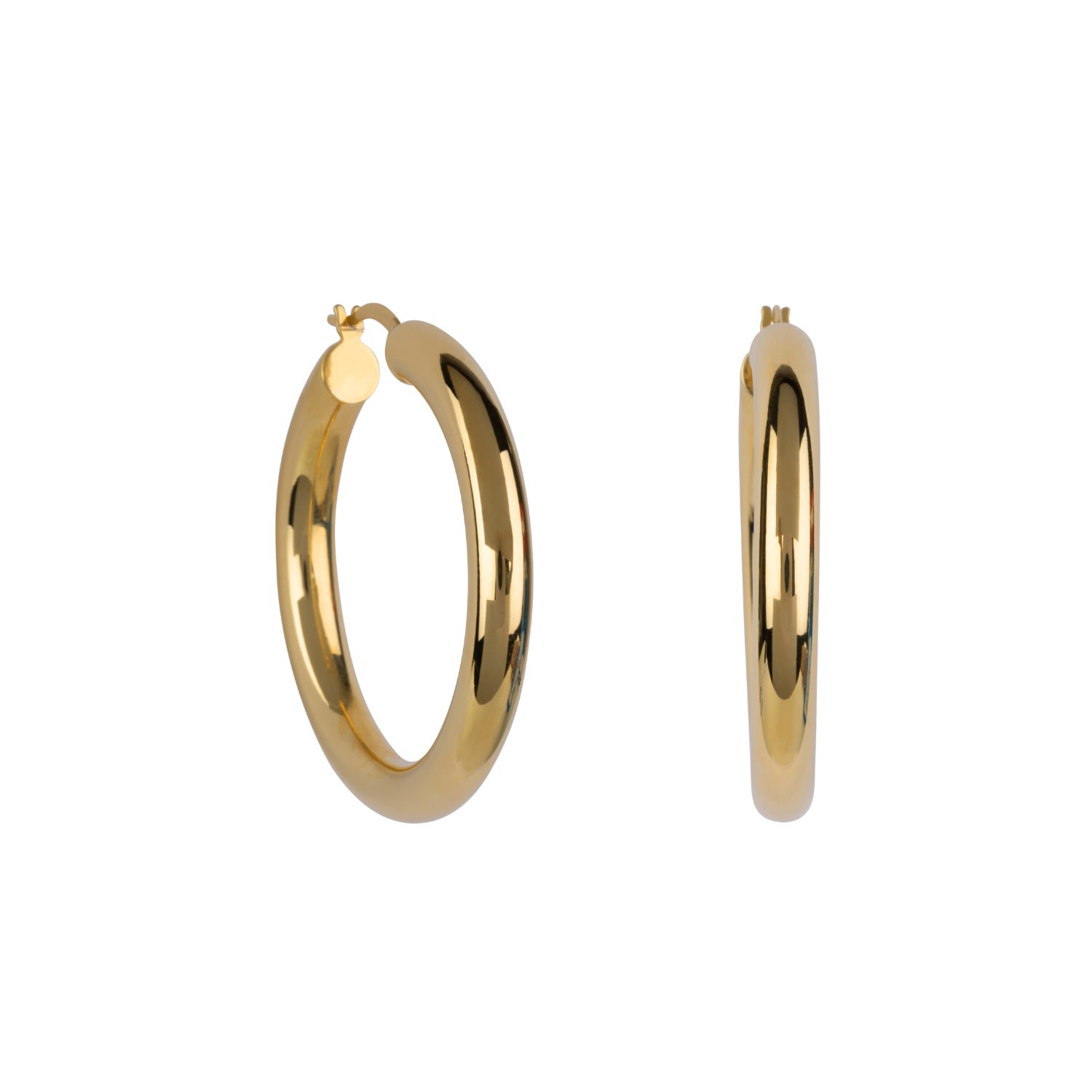 Women’s Gold Luna Light Hoops Ana Dyla