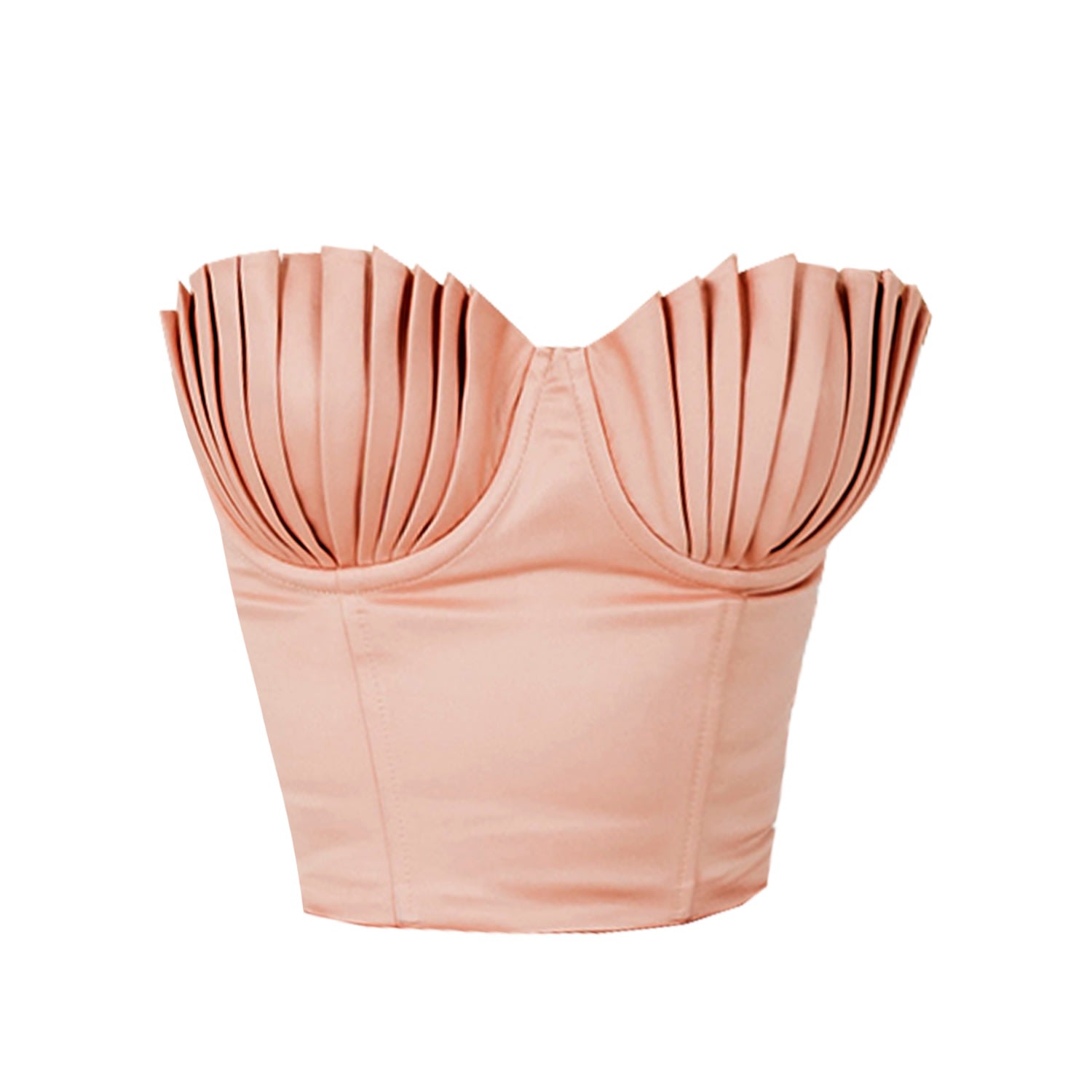 La Musa Women's Pink / Purple Peach Mermaid Set In Pink/purple