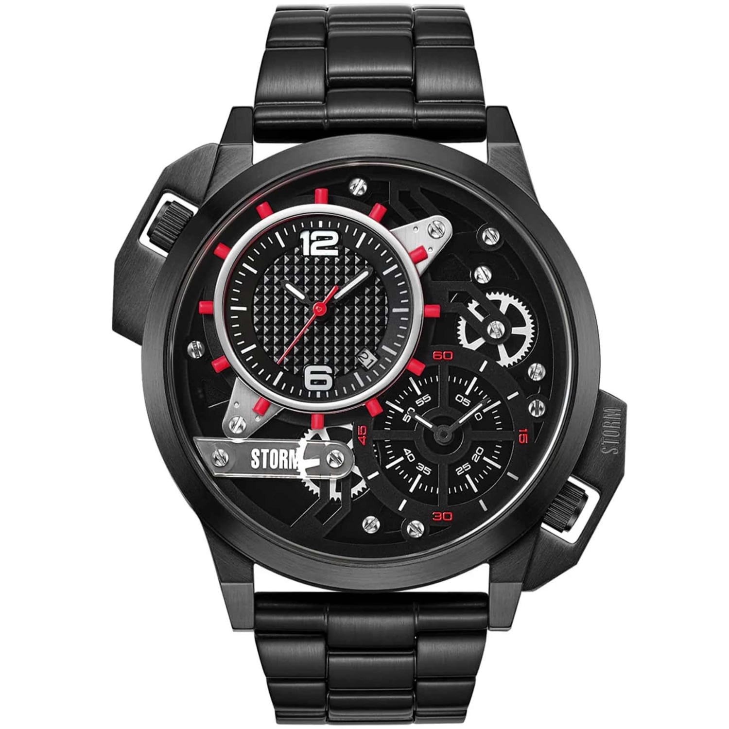 Storm Men's Black / Red Dualaton Slate Red In Black/red