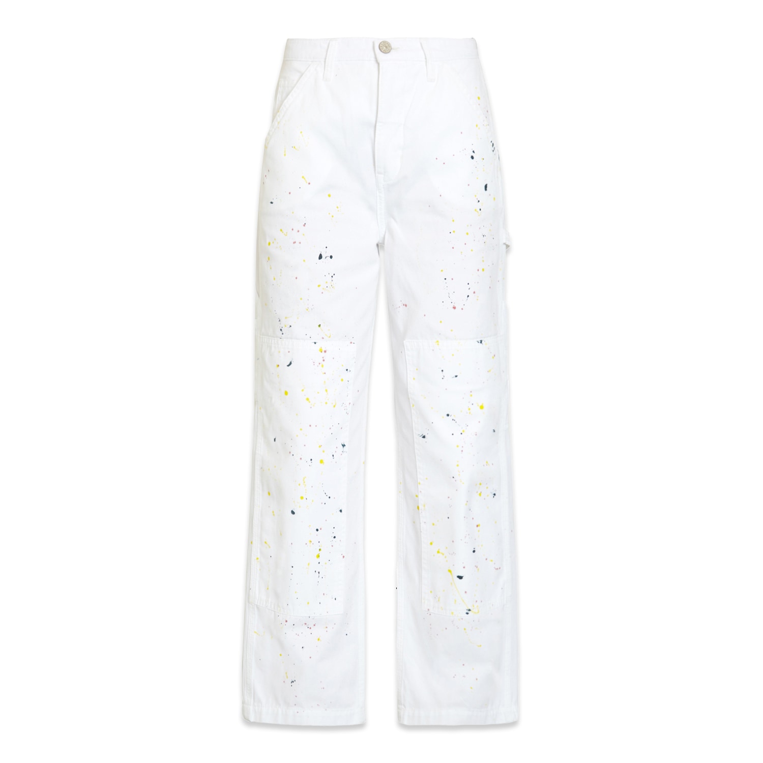 Noend Denim Carpenter Utility Pants In Bangor In White