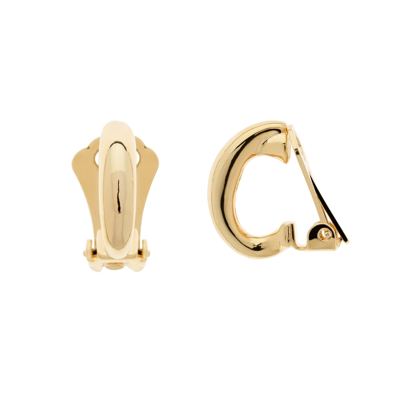 ER HOOP EARRING Gold emma ピアス Gold Mini Hoop Clip On Earrings | Emma Holland Jewellery