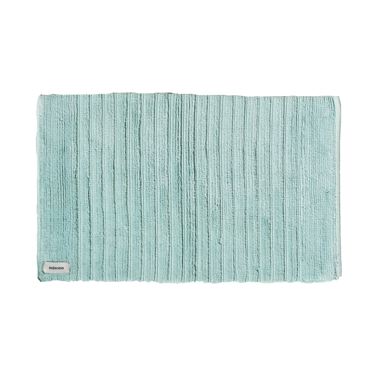 Organic Cotton Bath Mat - Duck Egg Blue One Size Misona